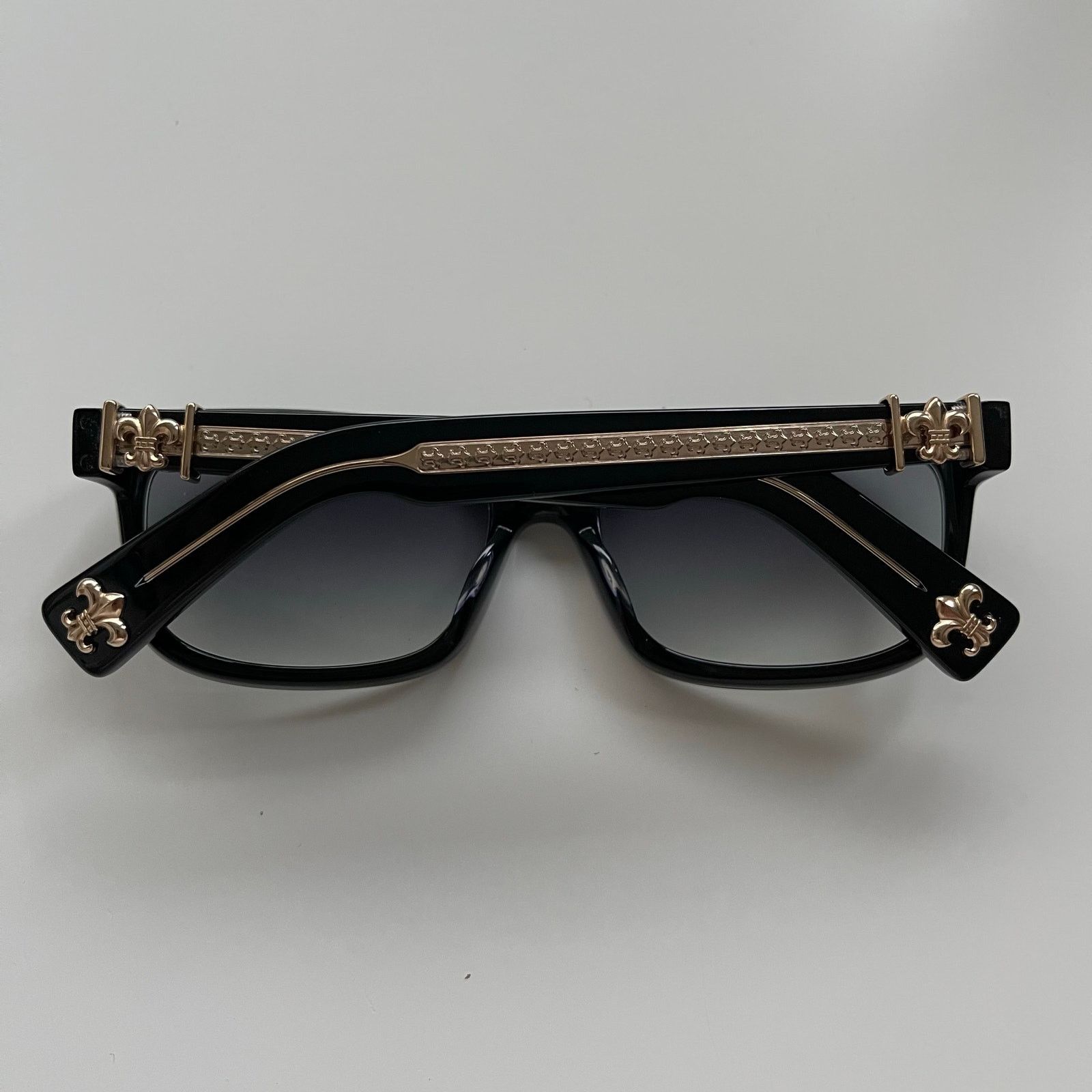 Chrome Hearts Chrome Hearts - Gold Plated 501662211 Mydixadryll Sunglasses Size ONE SIZE - 7 Thumbnail