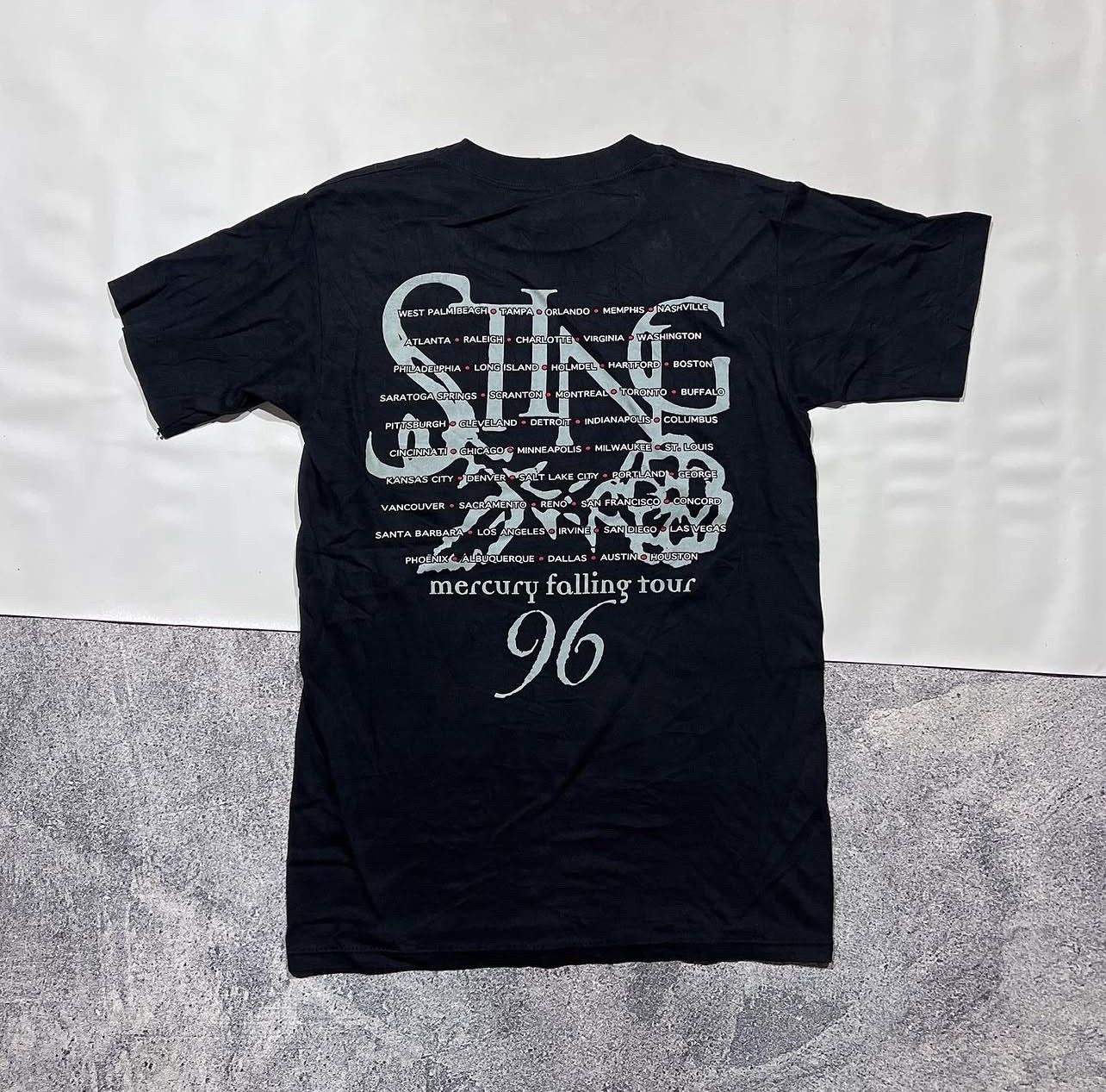 Sting Vintage sting tour 1996 tee Size US S / EU 44-46 / 1 - 2 Thumbnail