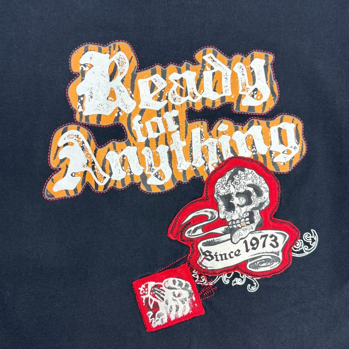 Pepe Jeans Y2K Pepe Jeans Tattoo Embroidered Ed Hardy Style Longsleeve Size US L / EU 52-54 / 3 - 4 Thumbnail