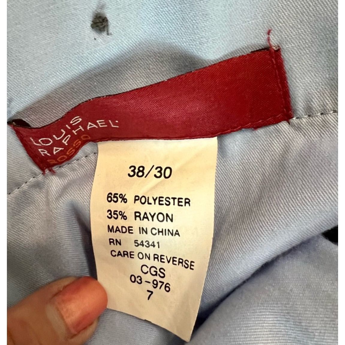 Other Louis Raphael Slim Fit Gray Dress Slacks Pants 38 Corpcore Size US 38 / EU 54 - 6 Thumbnail