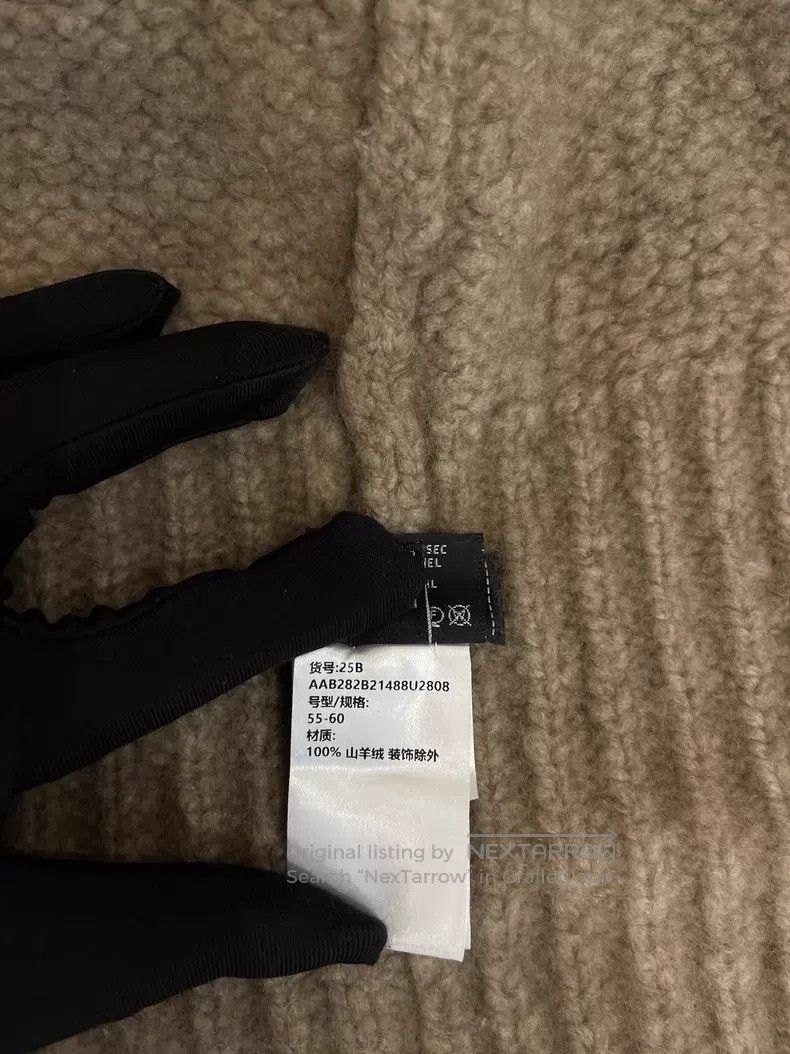 Chanel Chanel 24b cashmere khaki cold cap Size ONE SIZE - 5 Thumbnail