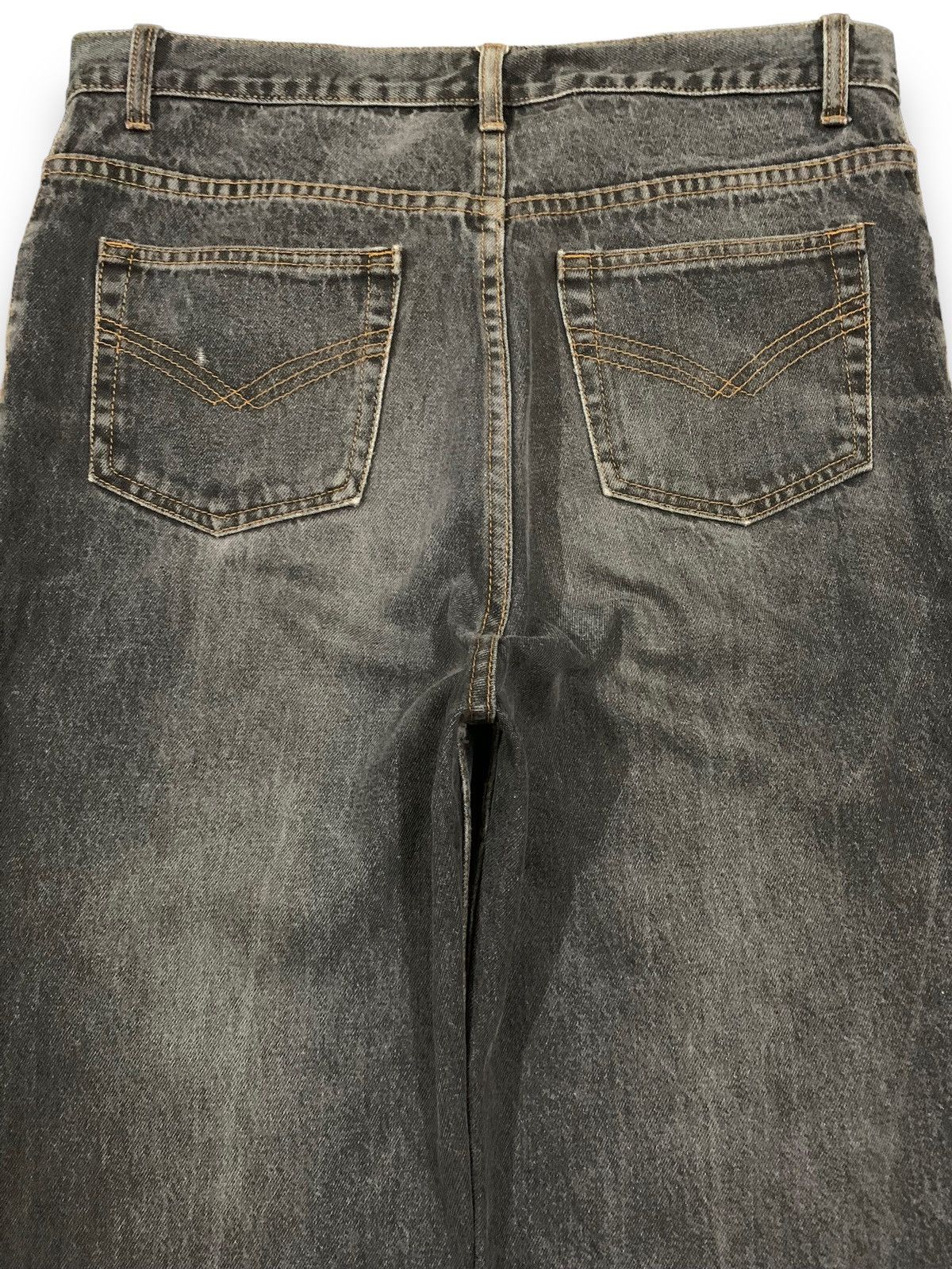 JNCO Vintage Japanese Brand Faded Loose Straight Distressed Jeans Size US 33 - 11 Thumbnail