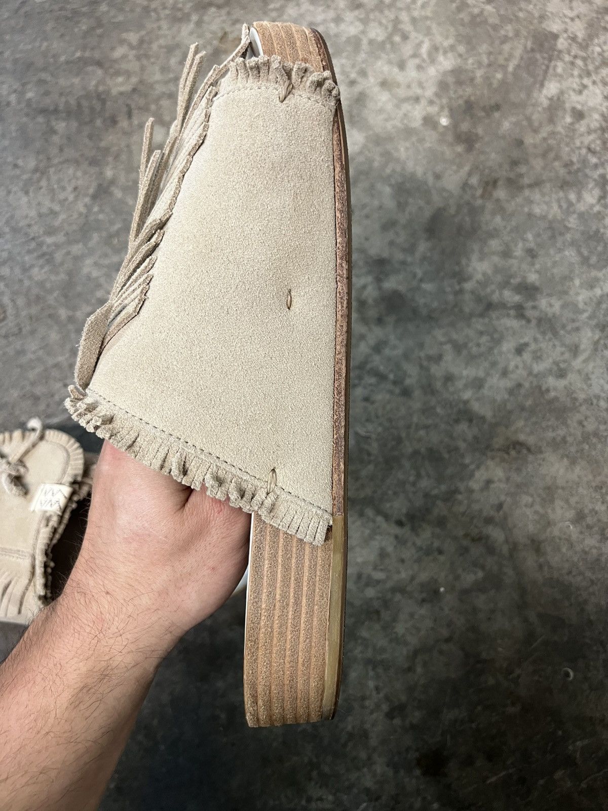 Visvim Visvim Christo Shaman Suede Folk Slides Size US 10.5 / EU 43-44 - 8 Thumbnail