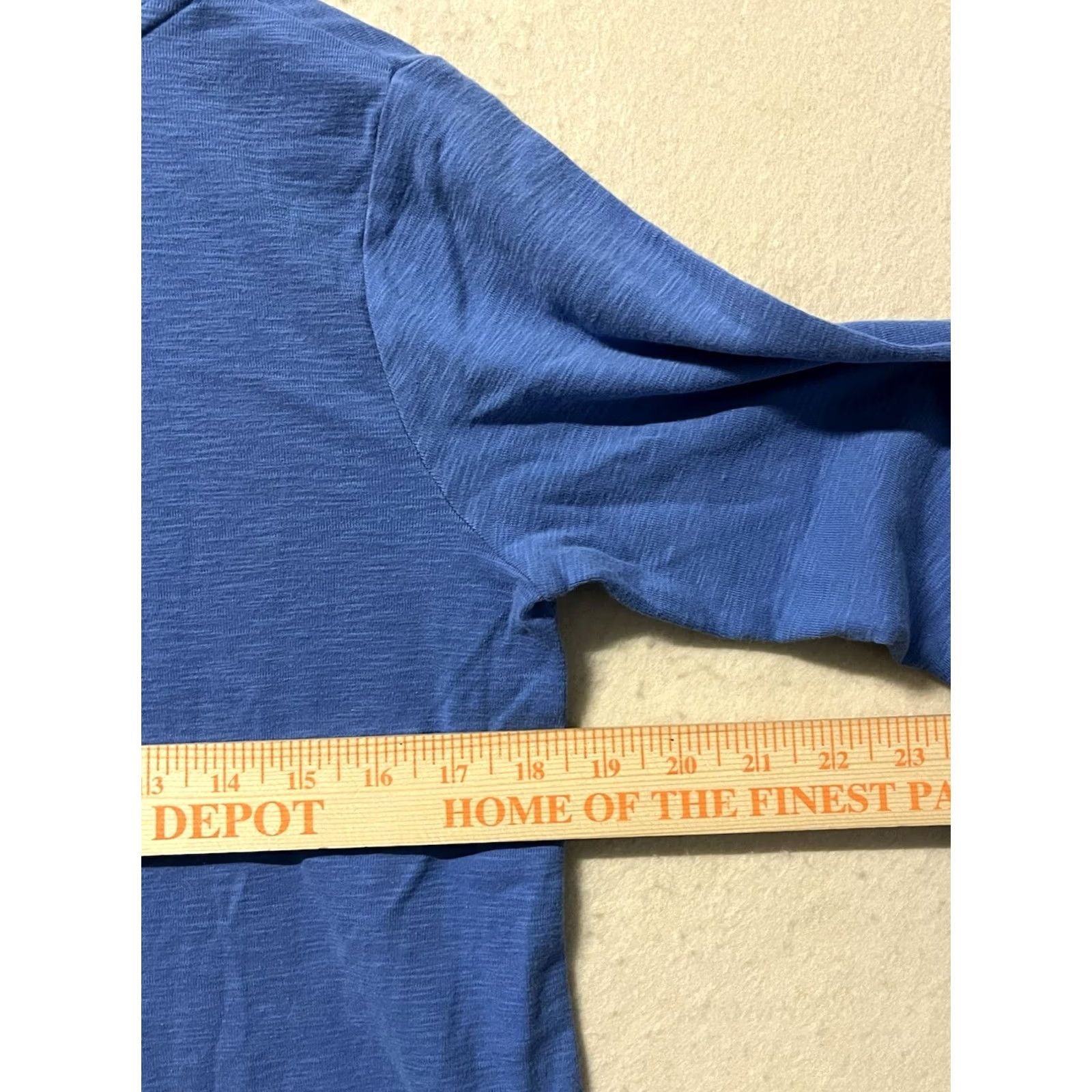 Vintage Kirkland Signature T-Shirt Stars 3/4 Sleeve Blue Women's M Medium Casual Knit Pullover Regular Contemporary Shirt Women Size M / US 6-8 / IT 42-44 - 3 Thumbnail