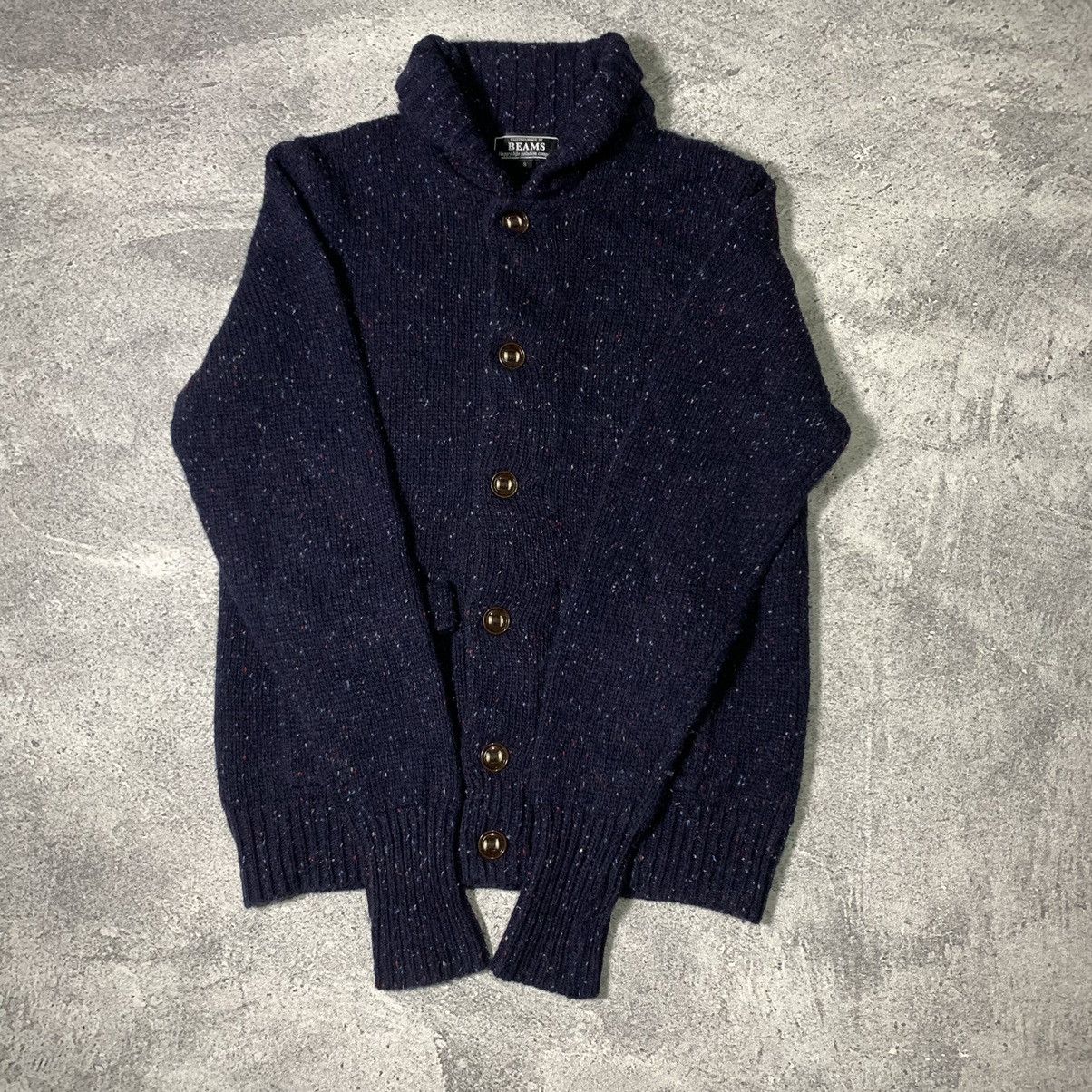 Beauty Beast Japanese Knit cardigan shawl collar Beams IfWasSixNine Style Size US S / EU 44-46 / 1 - 5 Thumbnail