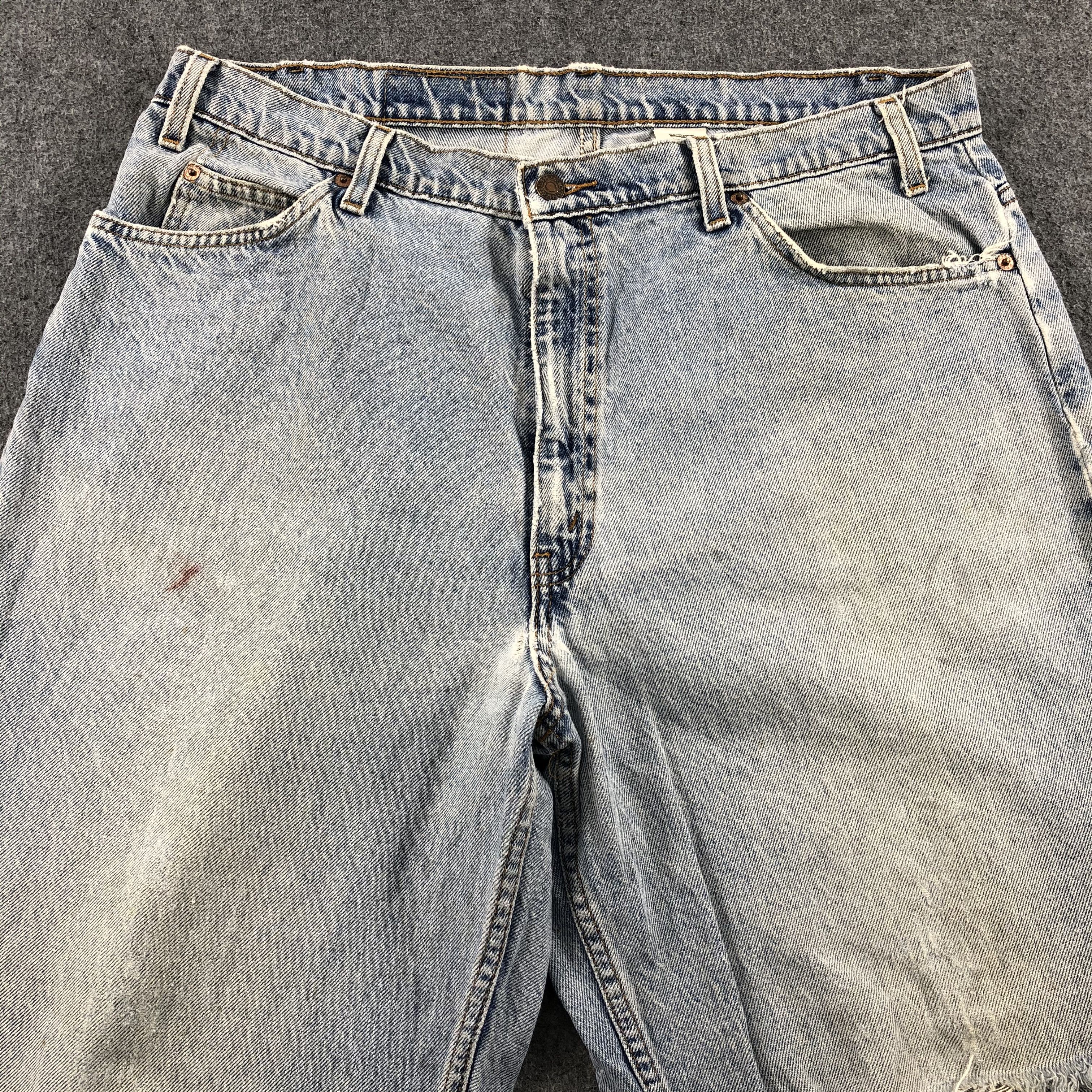 Levi's × Vintage Vintage 90s Light Wash Levis 560 Jeans-JM1771 Size US 37 - 3 Thumbnail