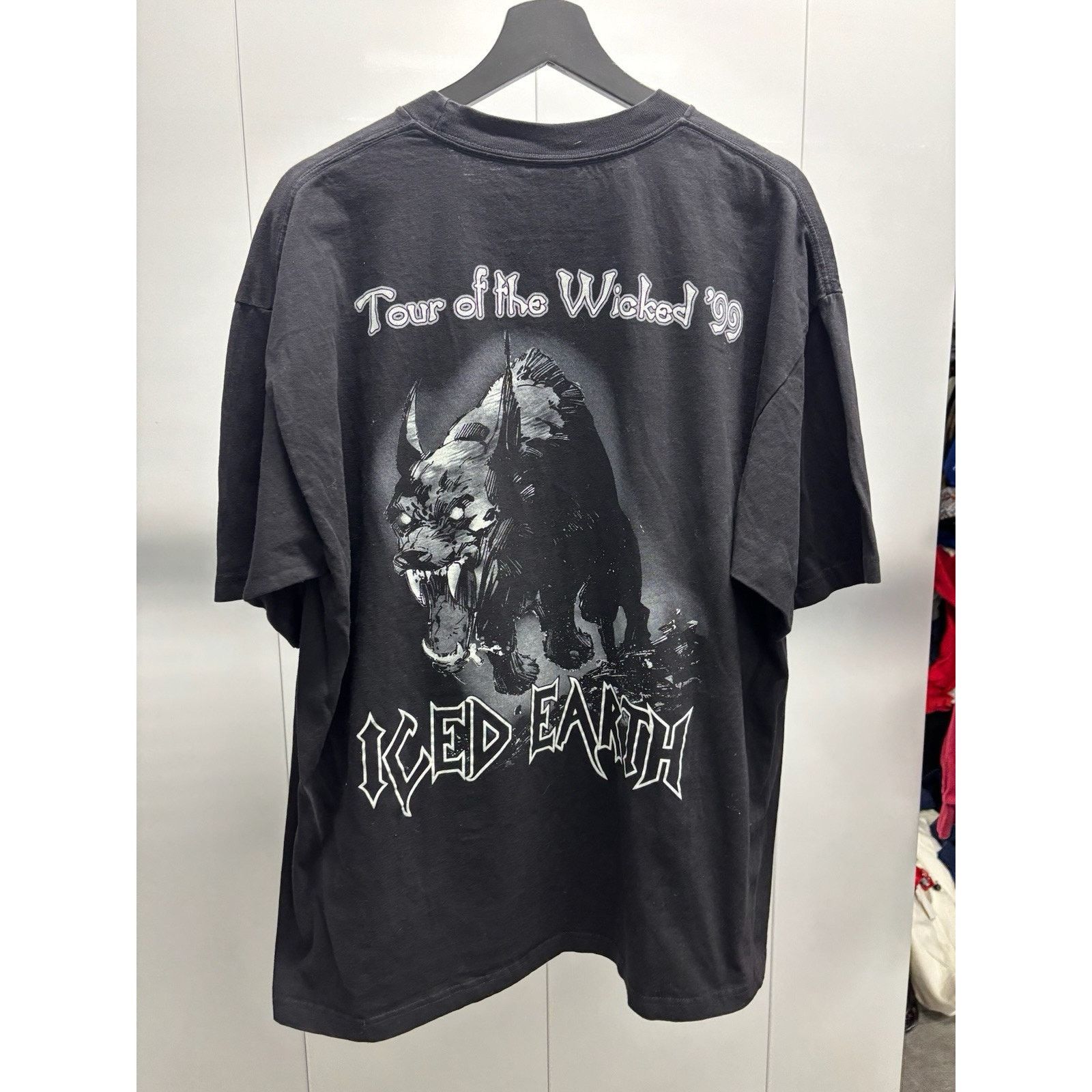 Vintage Iced Earth Tour Of The Wicked Shirt 1999 XL