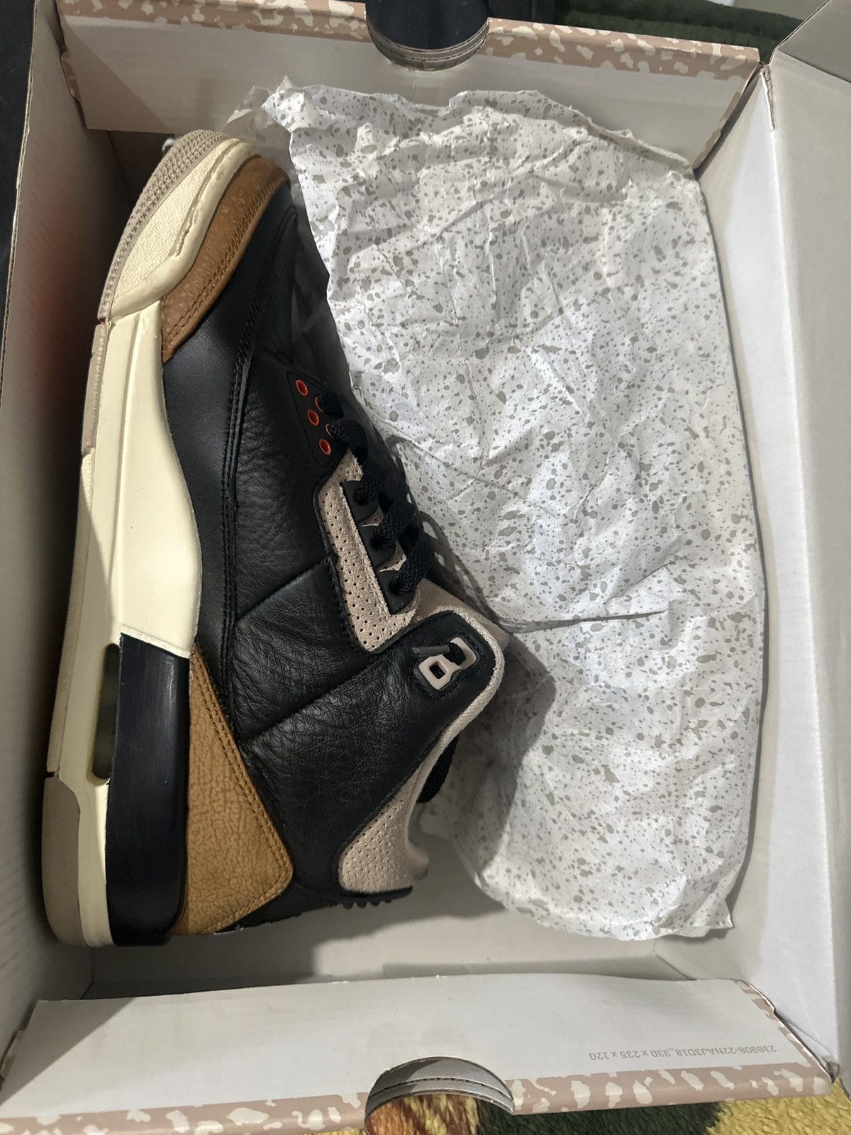 Nike Jordan 3 Retro Desert Elephant size 8 Size US 8 / EU 41 - 8 Thumbnail