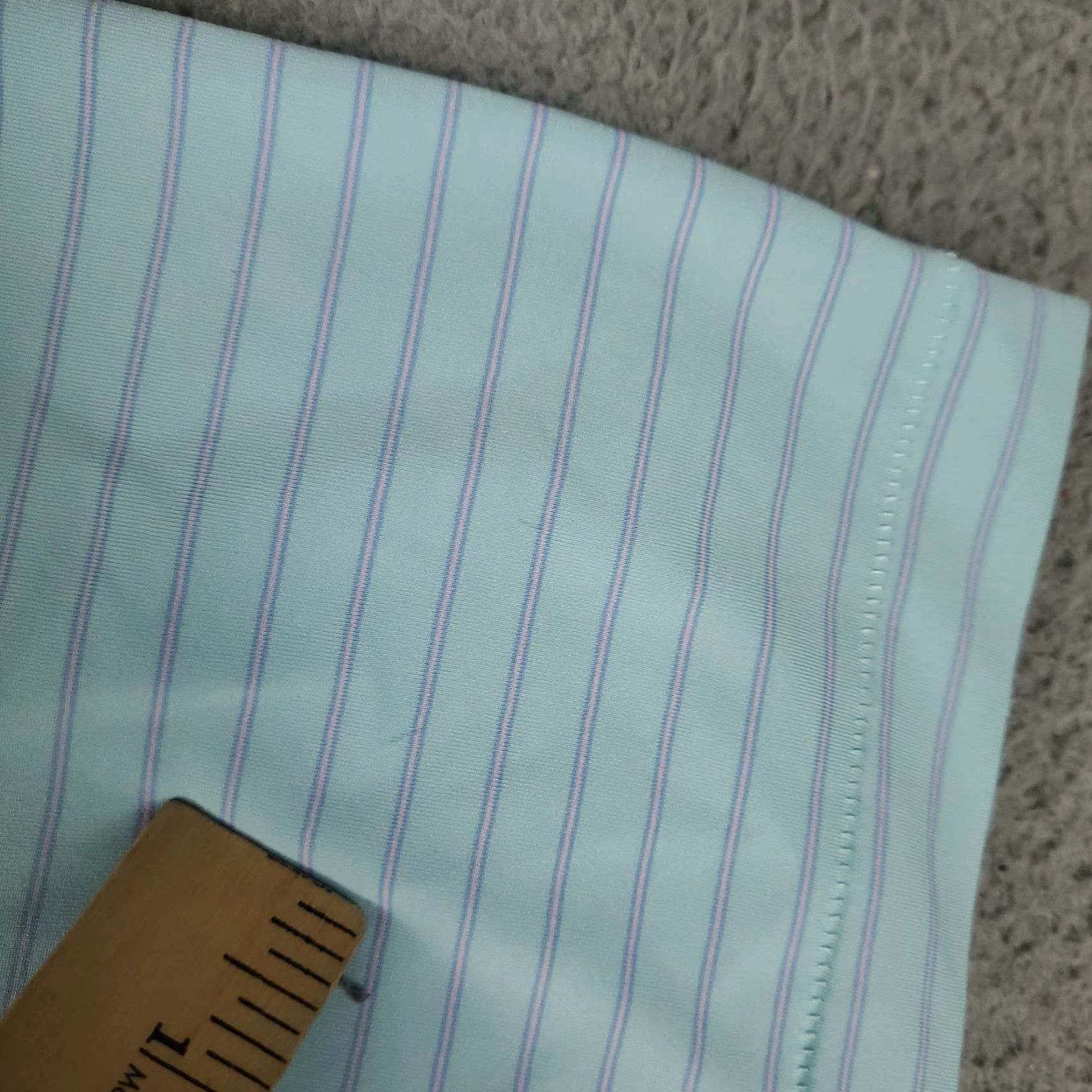 Peter Millar Peter Millar Polo Shirt Mens XL Blue Striped Short Sleeve Polo Button Logo Casual Activewear Golf Size US XL / EU 56 / 4 - 5 Thumbnail