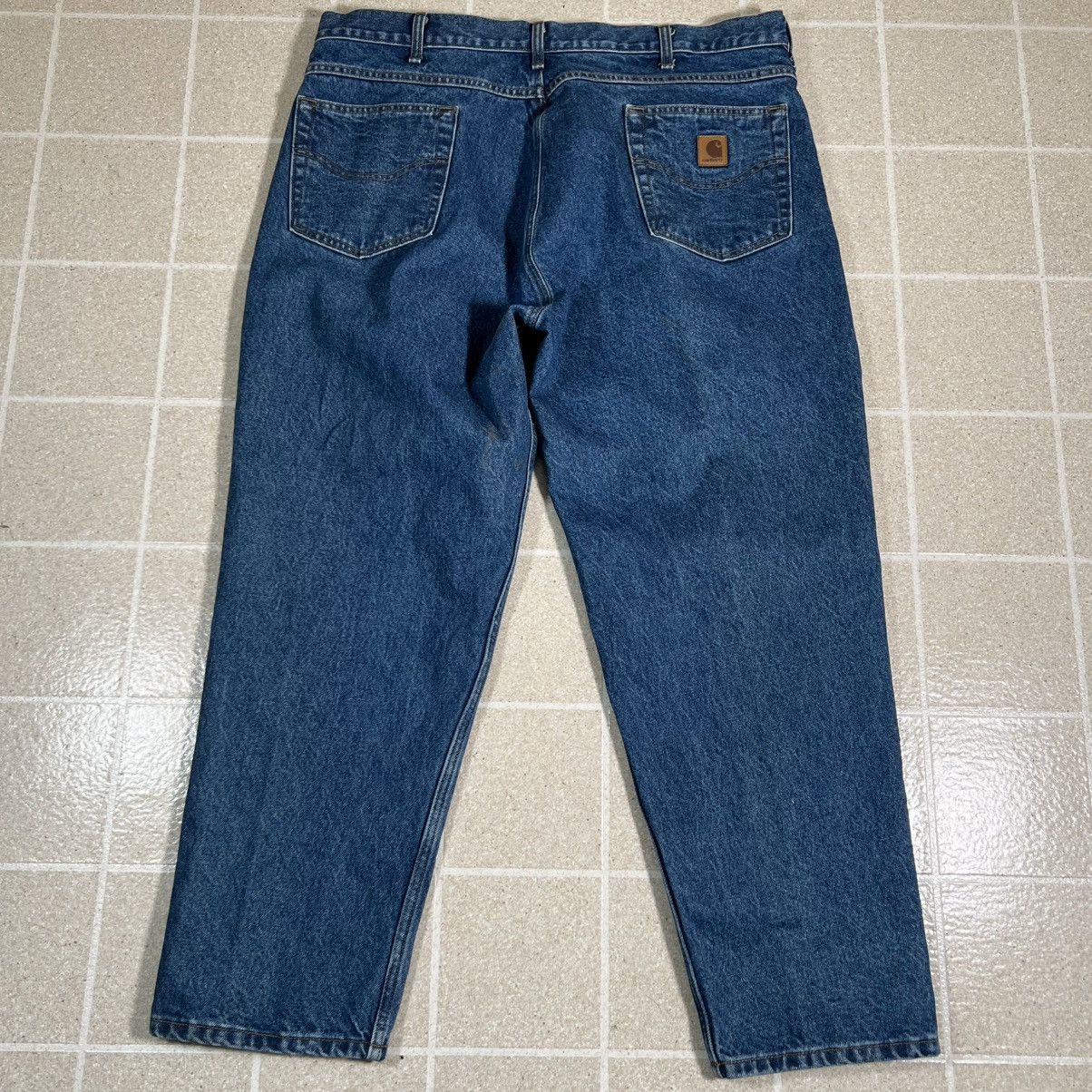 Carhartt Carhartt B17 DST Relaxed Fit Blue Jeans Men's 42x30 baggy Size US 42 / EU 58 - 1 Thumbnail