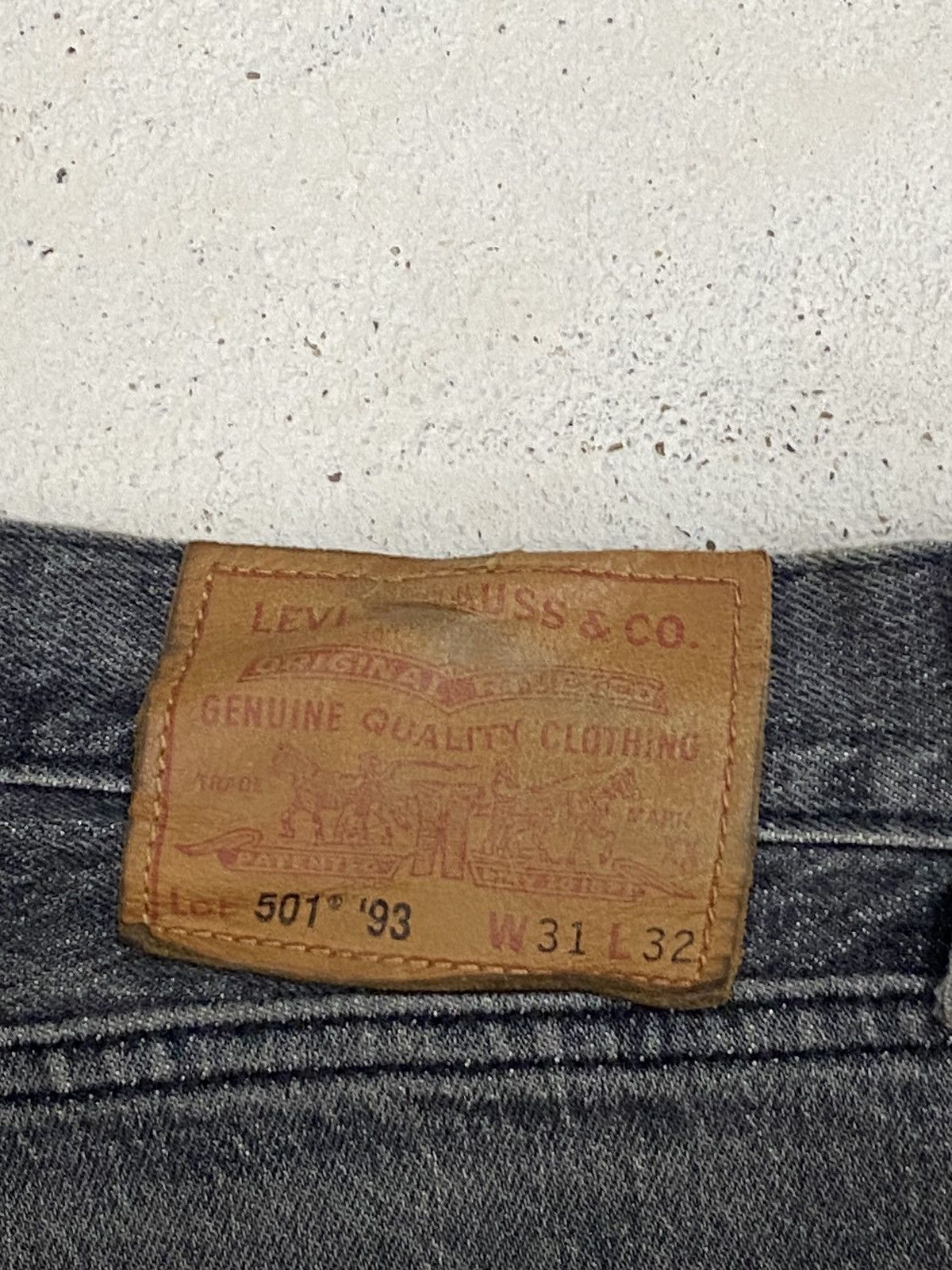Japanese Brand × Levi's Vintage Levis 508 93' Big E 3496 Button Fly Distressed Jean Size US 32 / EU 48 - 18 Thumbnail