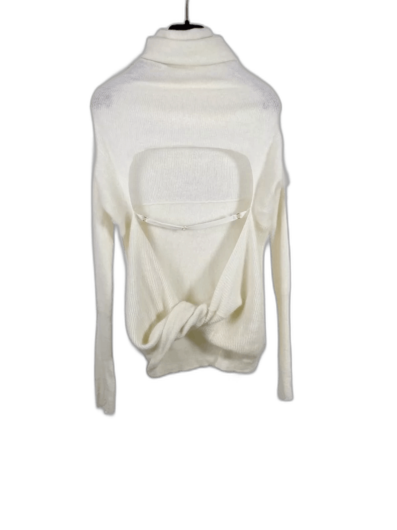 Jacquemus Jacquemus Knit Open Back Sweater Size S / US 4 / IT 40 - 1 Thumbnail
