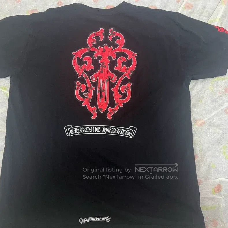 Chrome Hearts CHROME HEARTS Size XXL Sanskrit sword tee Size US XXL / EU 58 / 5 - 2 Thumbnail