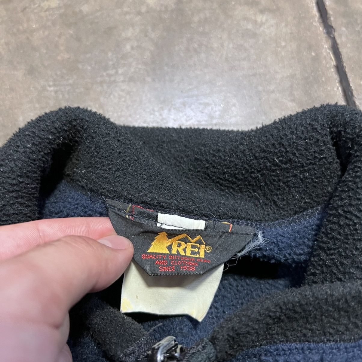 Rei Vintage REI Fleece Jacket Zip Up Deep Pile Sherpa 90s USA Size US XL / EU 56 / 4 - 11 Thumbnail