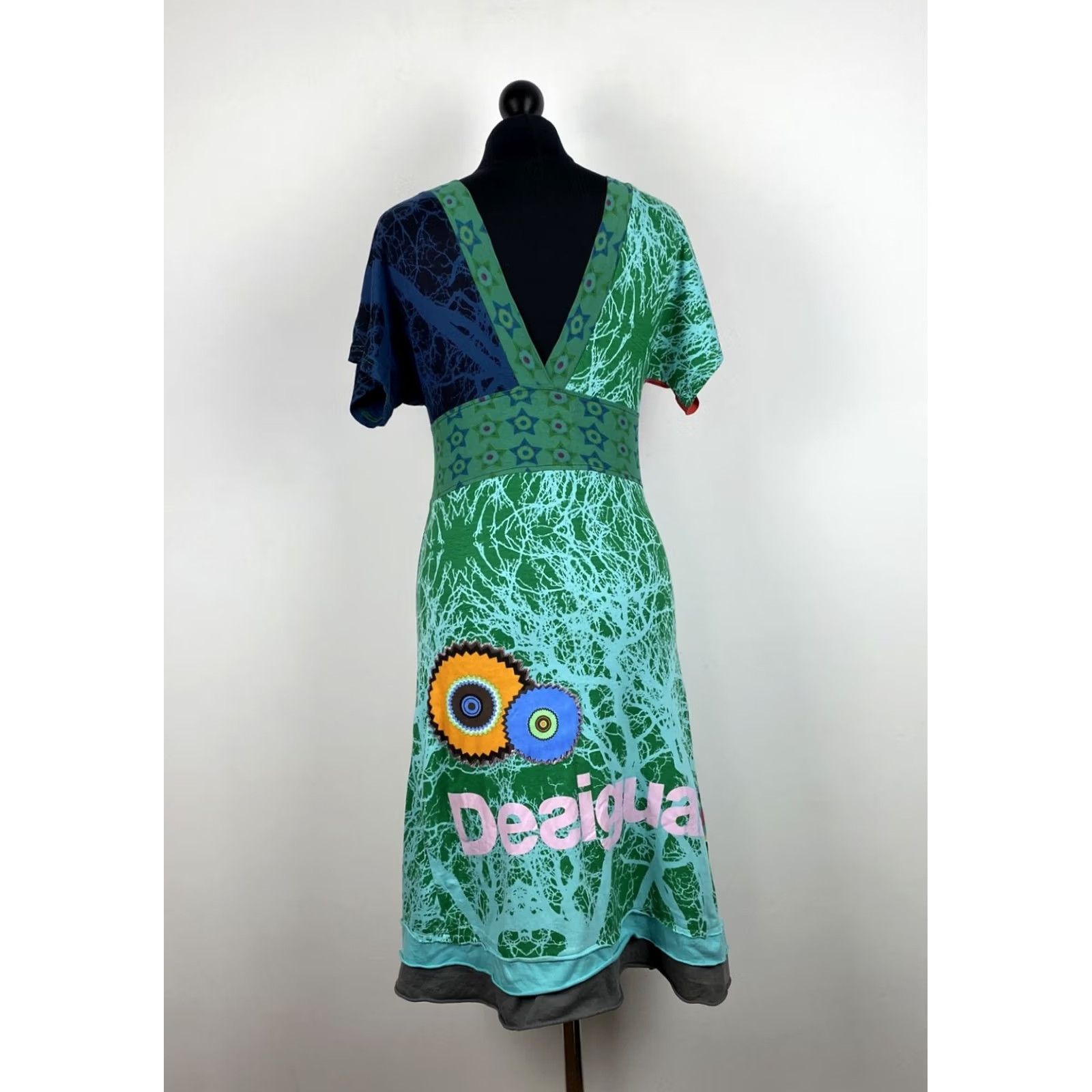 Desigual Desigual womens dress Multicoloured Size M Size M / US 6-8 / IT 42-44 - 4 Thumbnail