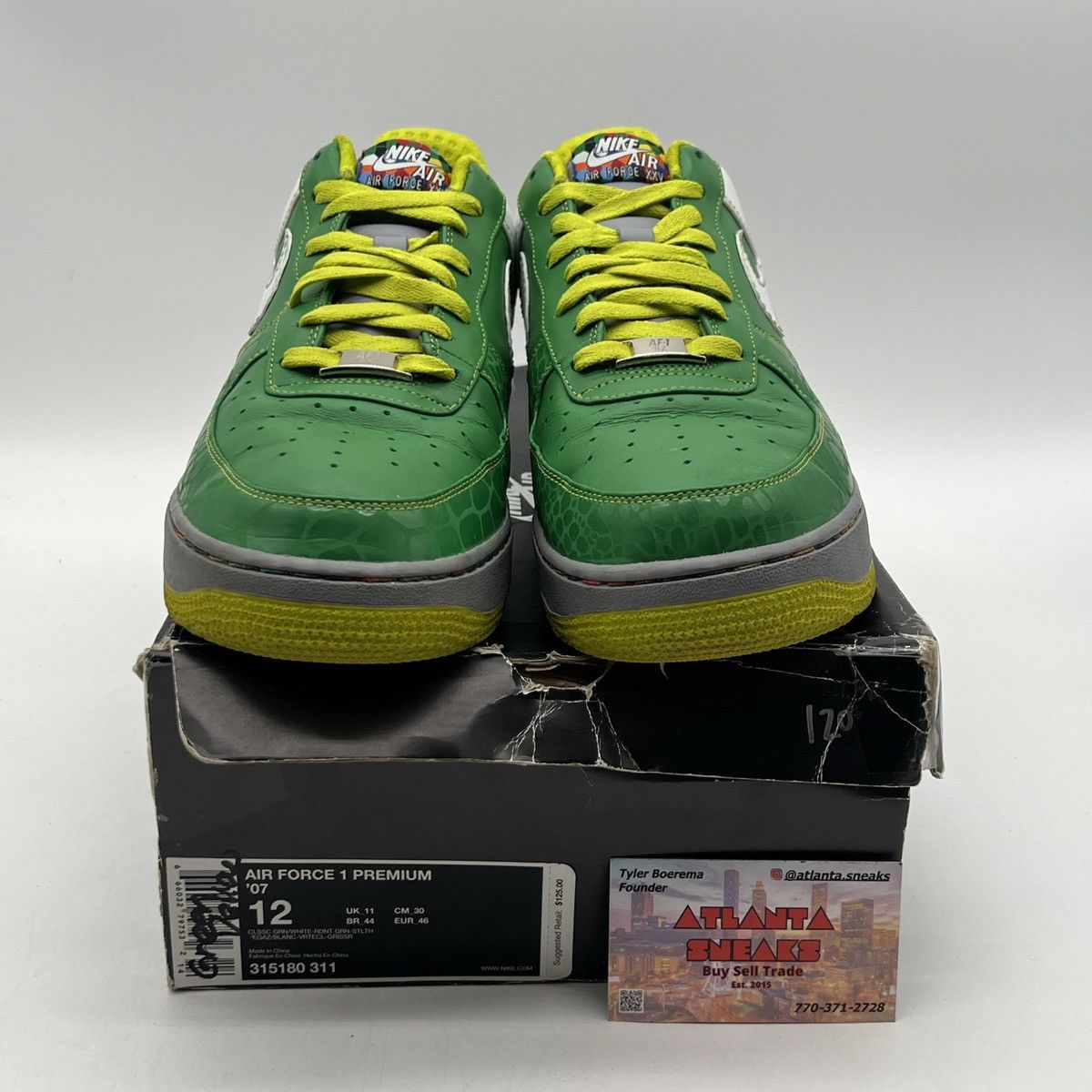Nike Air Force 1 Gauchos gym Size US 12 / EU 45 - 2 Thumbnail