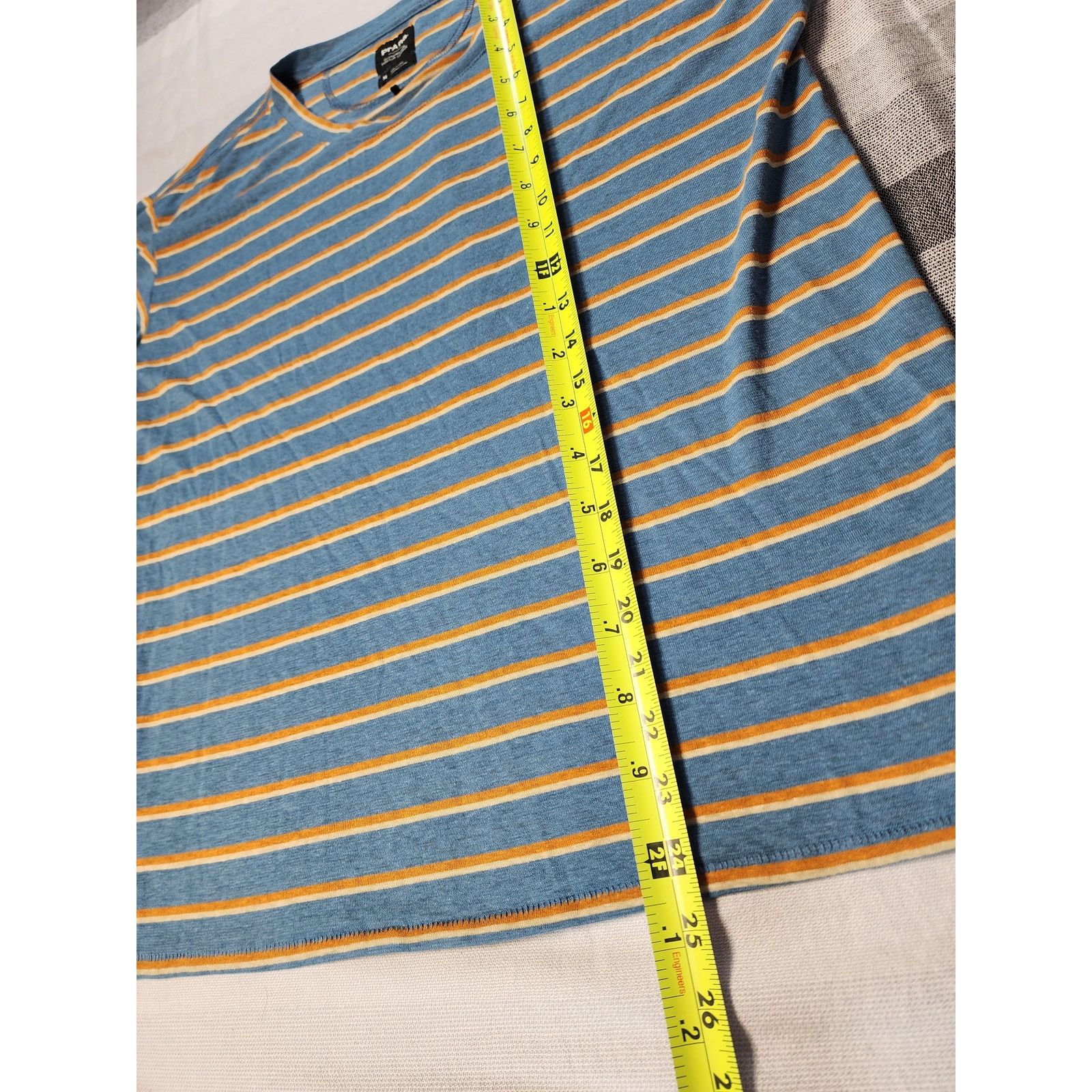 Prana PrAna Women's Cozy Up T-Shirt in the "High Tide Stripe" Size M / US 6-8 / IT 42-44 - 3 Thumbnail