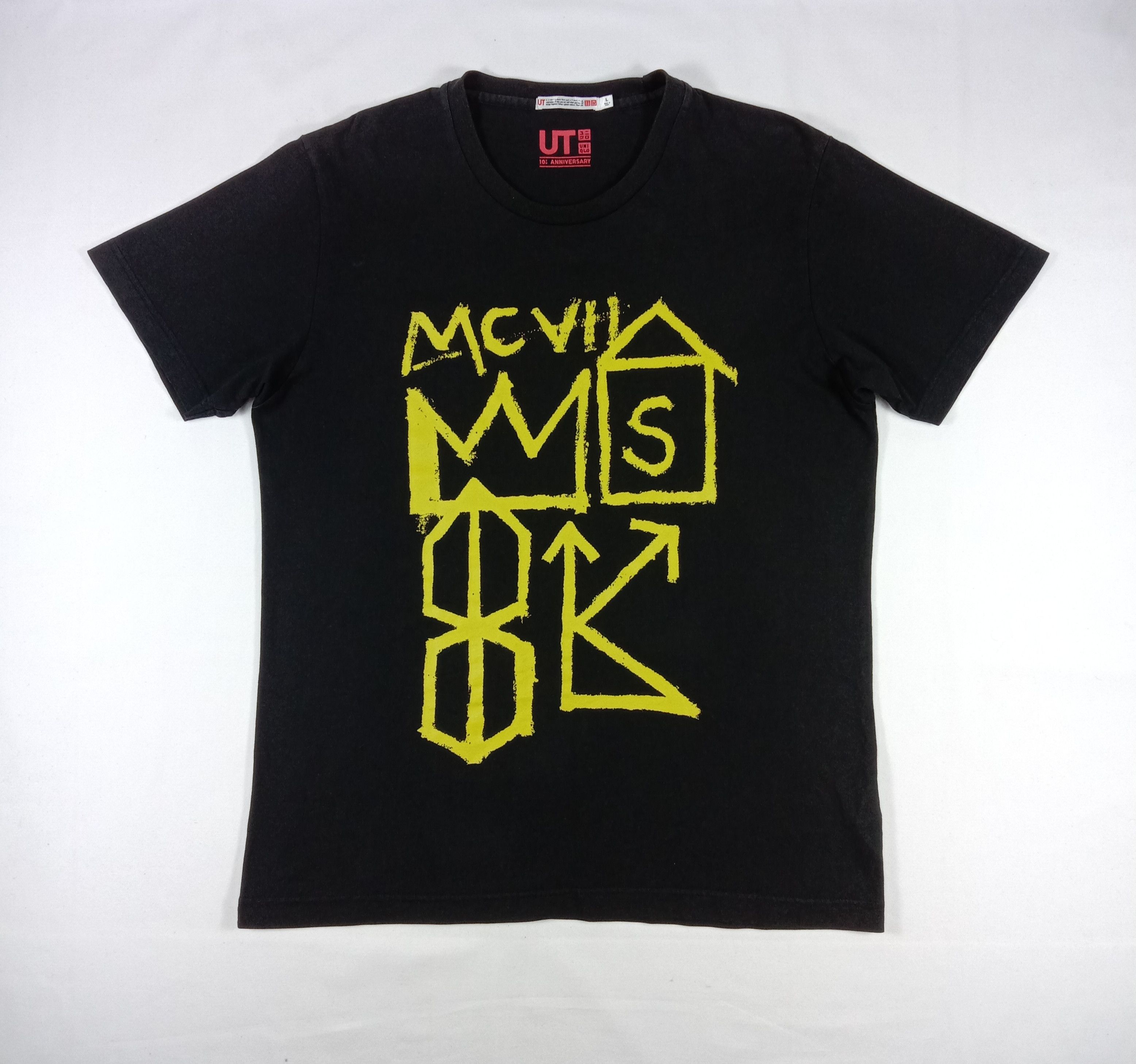 Jean-Michel Basquiat Jean Michel Basquiat x Uniqlo 10th Anniversary T Shirt Size US L / EU 52-54 / 3 - 1 Thumbnail