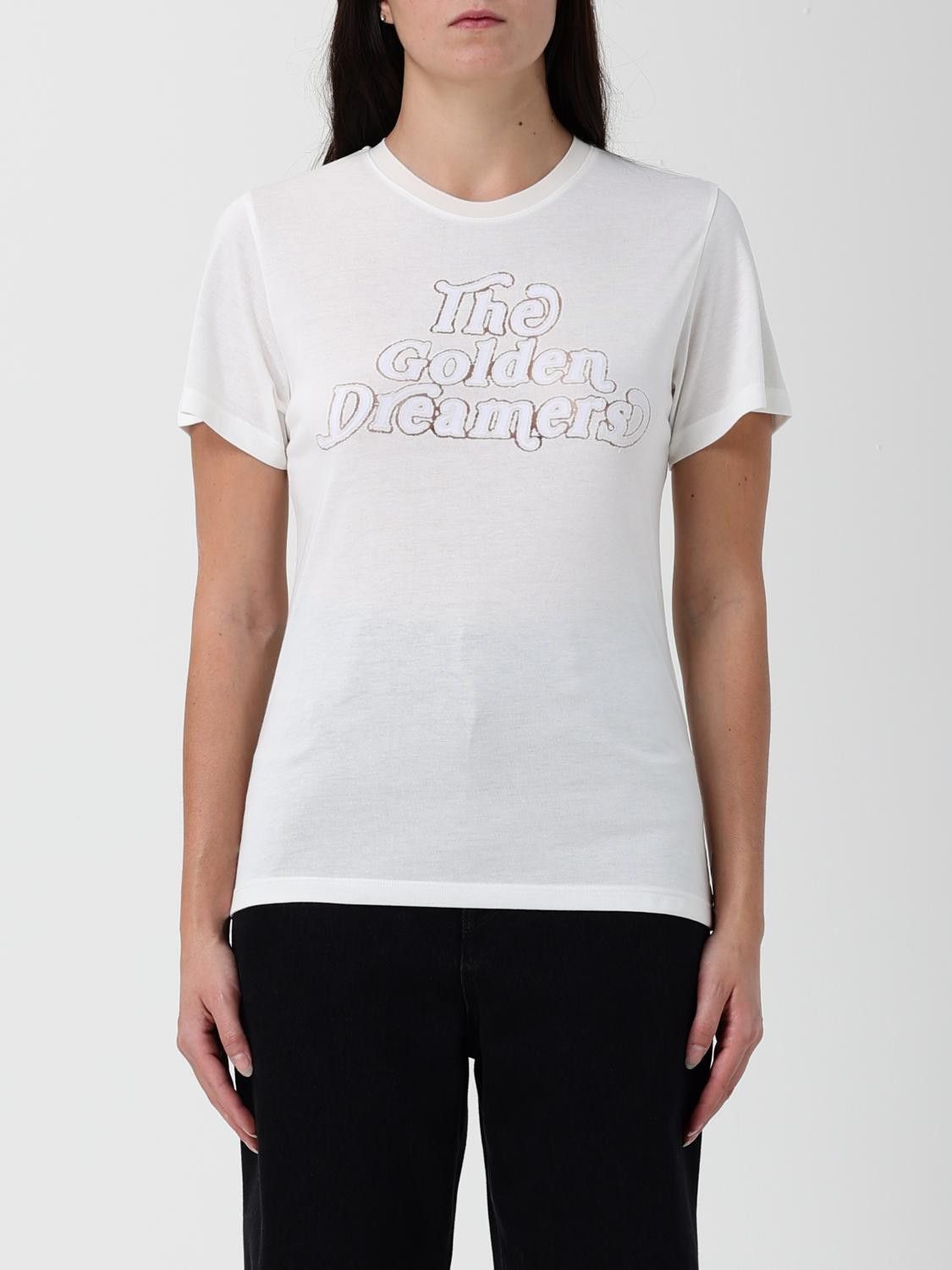 Golden Goose Golden Goose T-Shirt Woman White Size M / US 6-8 / IT 42-44 - 1 Thumbnail