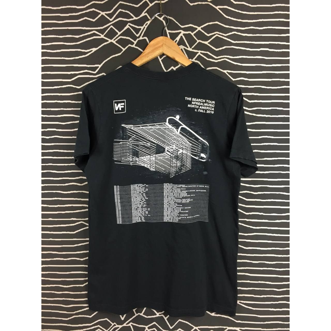 Band Tees × Rap Tees × Vintage NF The Search Tour NFRealMusic North America Hip Hop Rap Tee Size US M / EU 48-50 / 2 - 6 Thumbnail