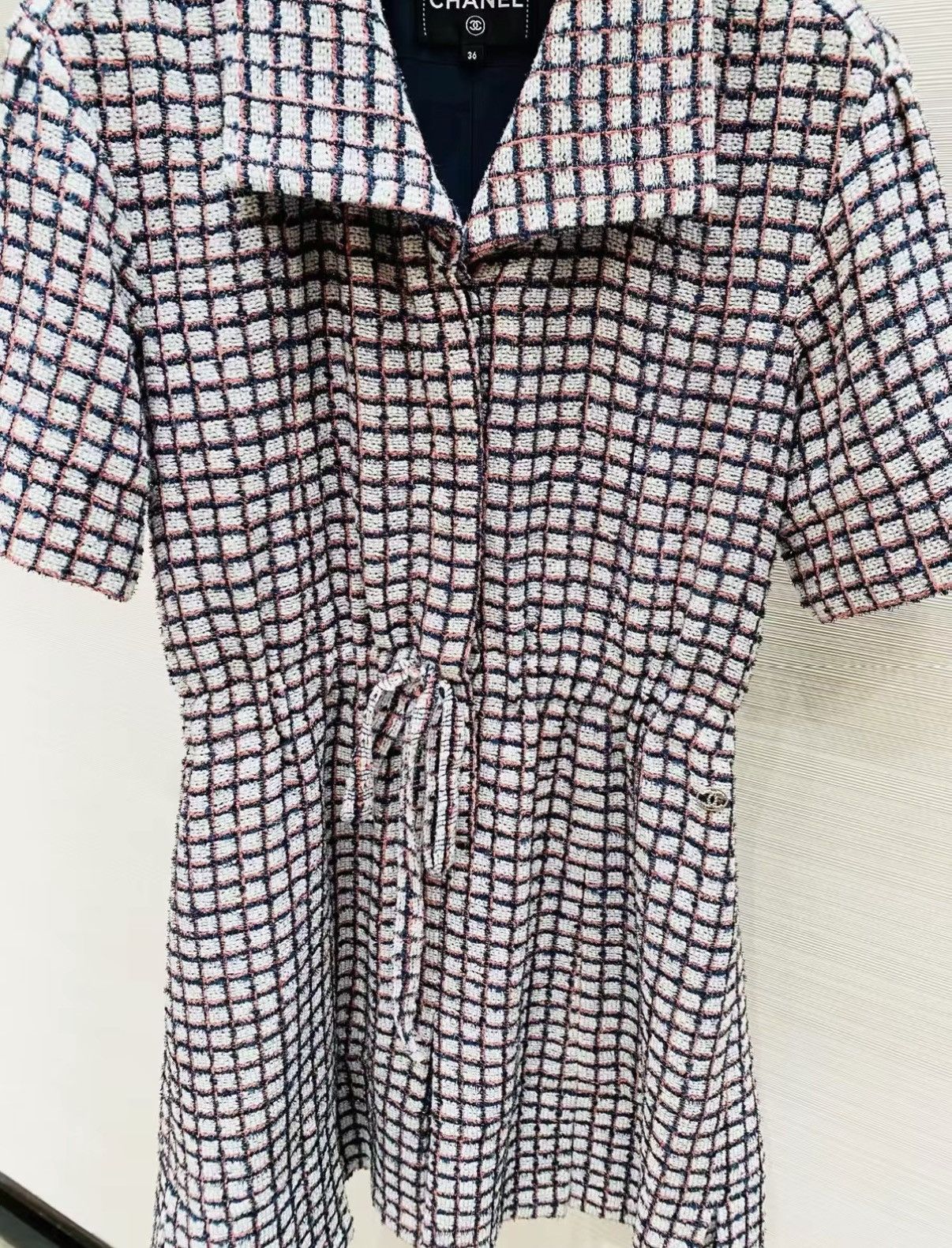 Chanel Chanel Classic Shimmer Short Sleeve Dress J33 Size XS / US 0-2 / IT 36-38 - 4 Thumbnail