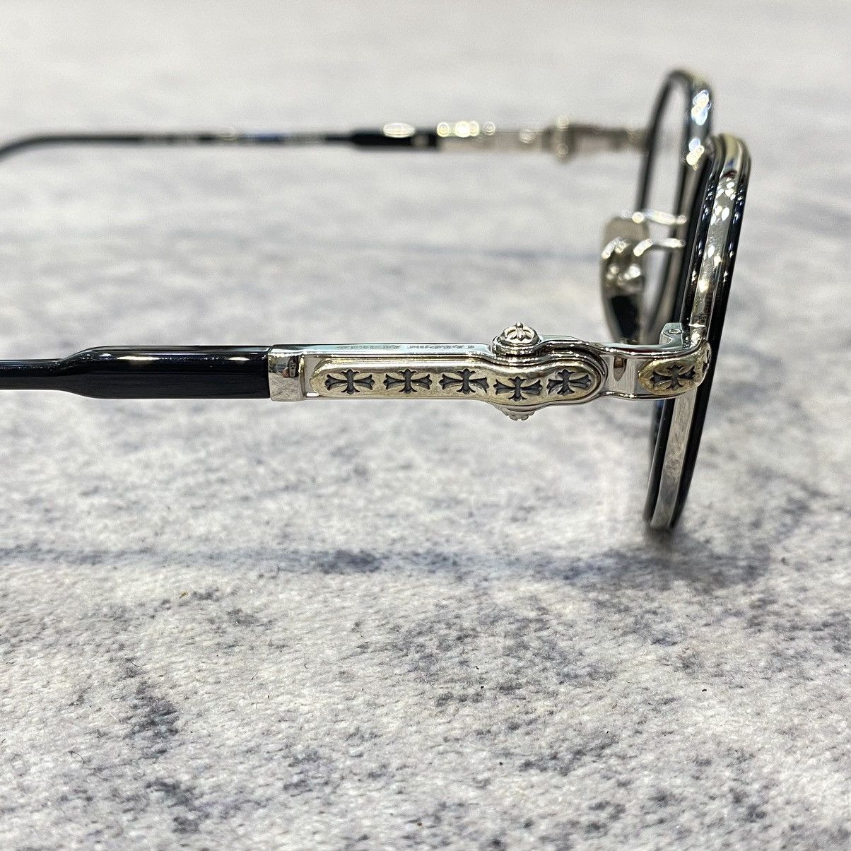 Chrome Hearts CHROME HEARTS TATTERS BLACK - SHINY SILVER Size ONE SIZE - 3 Thumbnail