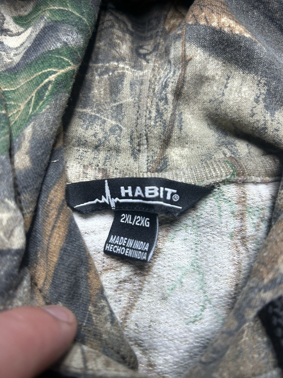 Vintage Habit hoodie camo realtree edge camouflage y2k essential XXL Size US XXL / EU 58 / 5 - 4 Thumbnail