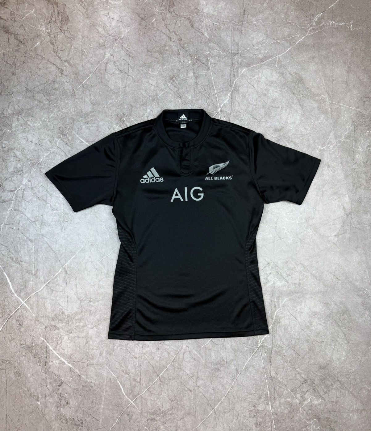 Adidas Adidas All Blacks Rugby Black Jersey Men Large Bin L-63 Size US M / EU 48-50 / 2 - 1 Thumbnail