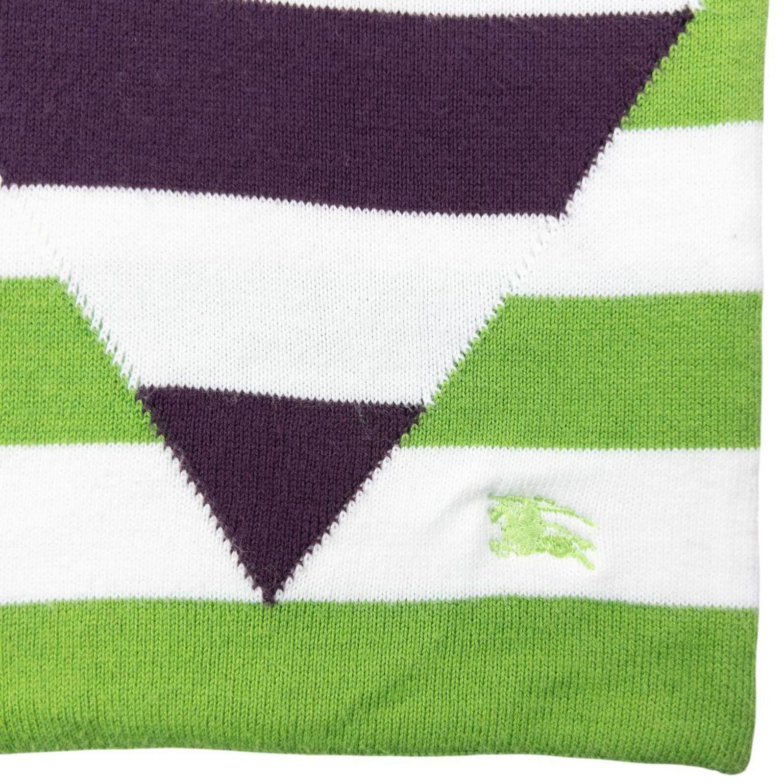 Burberry Vintage 2000s Burberry Striped Scarf Size ONE SIZE - 3 Thumbnail