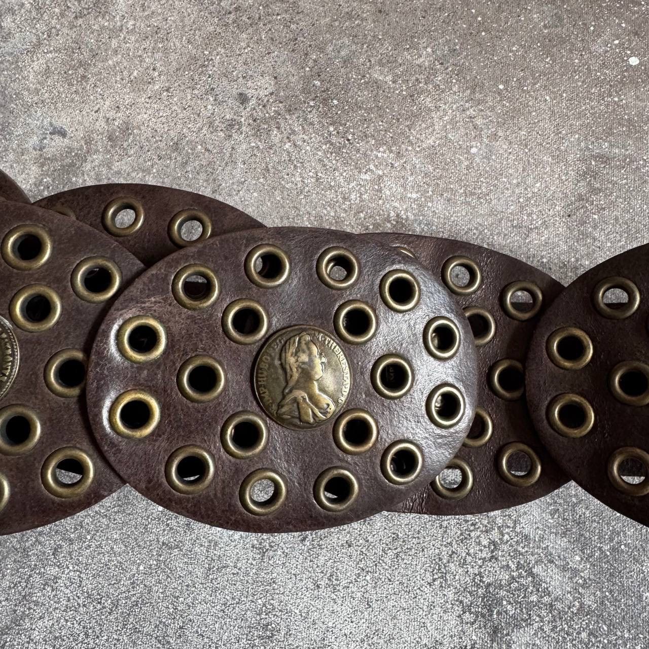 Vintage Vintage Western Boho Style Wide Leather Belt Size ONE SIZE - 10 Thumbnail