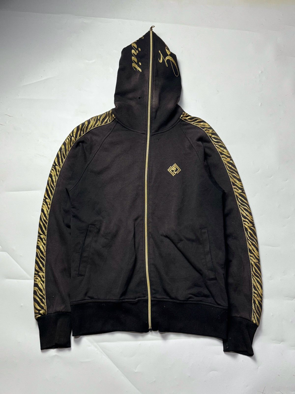 Hysteric Glamour × If Six Was Nine × Japanese Brand Japanese Full Zipper Hoodie Black Faded Size US M / EU 48-50 / 2 - 2 Thumbnail