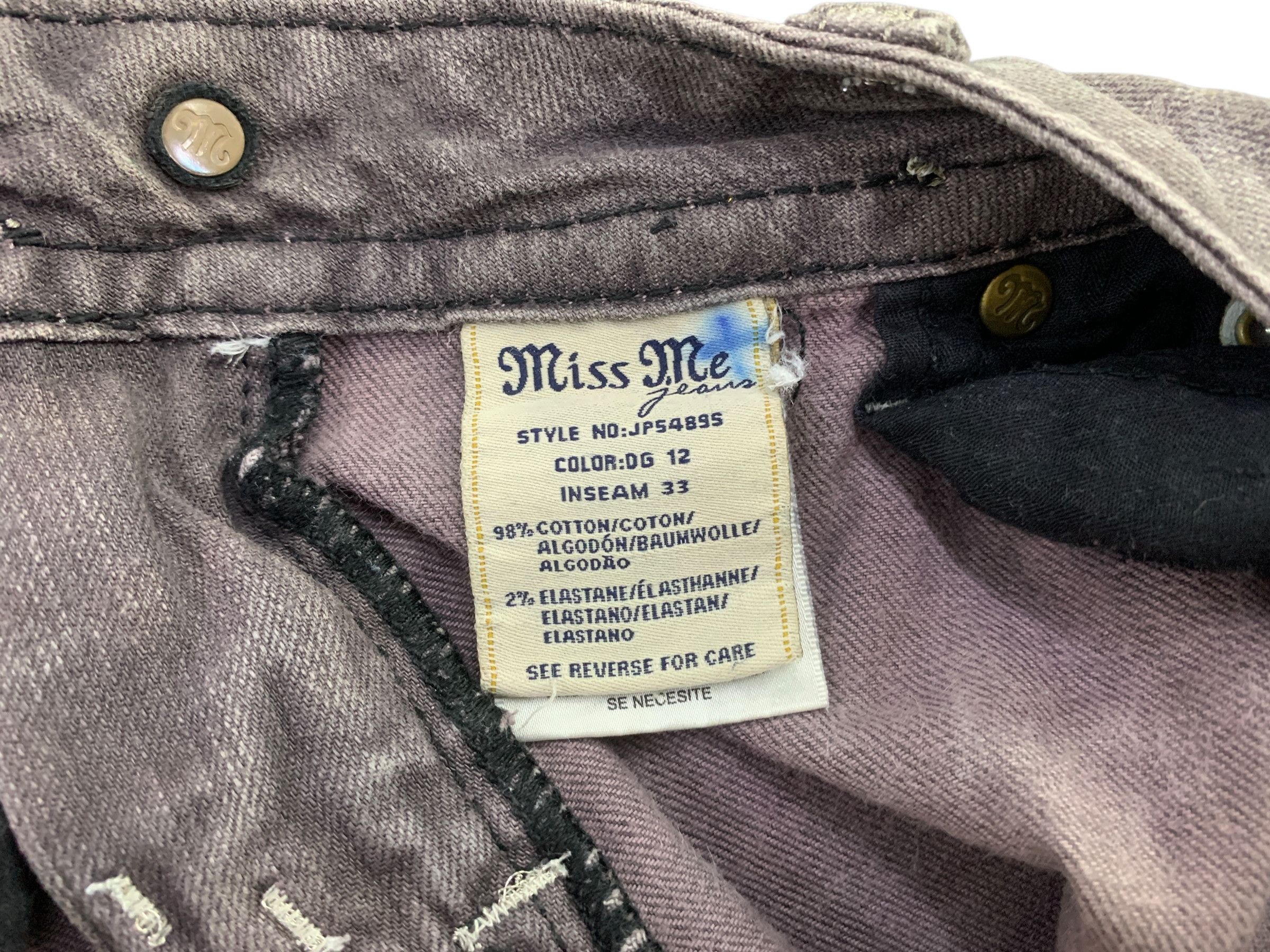 Miss Me Miss Me Skinny Jeans Boyfriend Denim Jeans Size 28" / US 6 / IT 42 - 9 Thumbnail