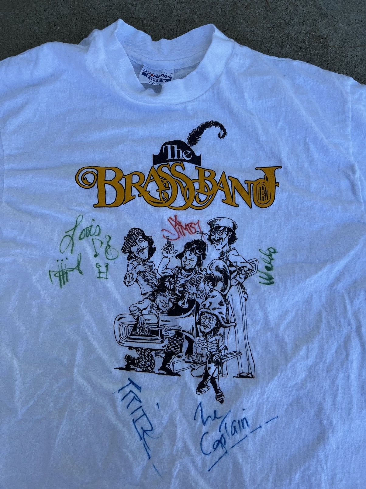 Hanes The Brass Band Signed Tee Size US L / EU 52-54 / 3 - 1 Thumbnail