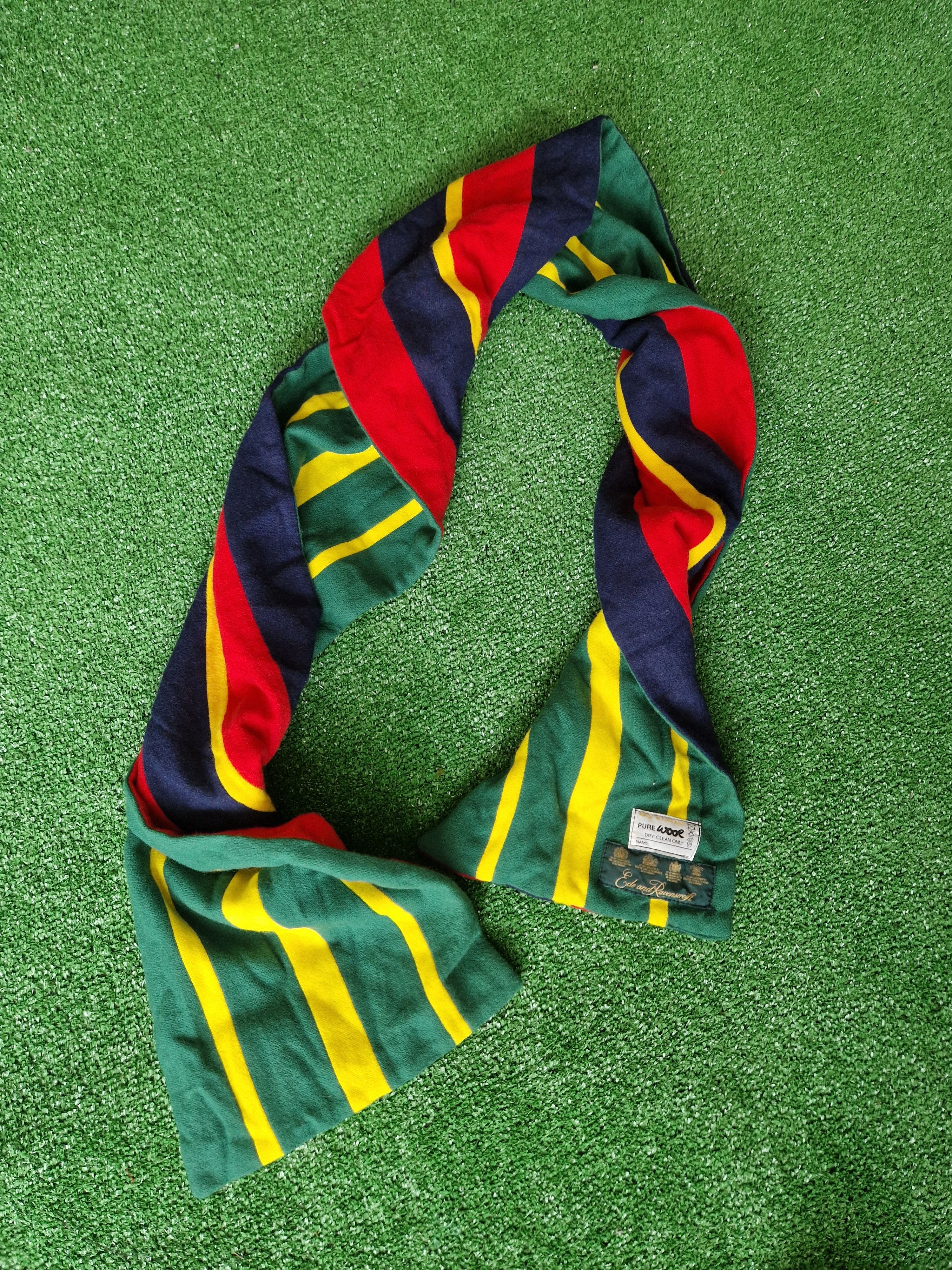 Ede & Ravenscroft Ede and Ravenscroft colorful virgin-woolen scarf Size ONE SIZE - 4 Thumbnail
