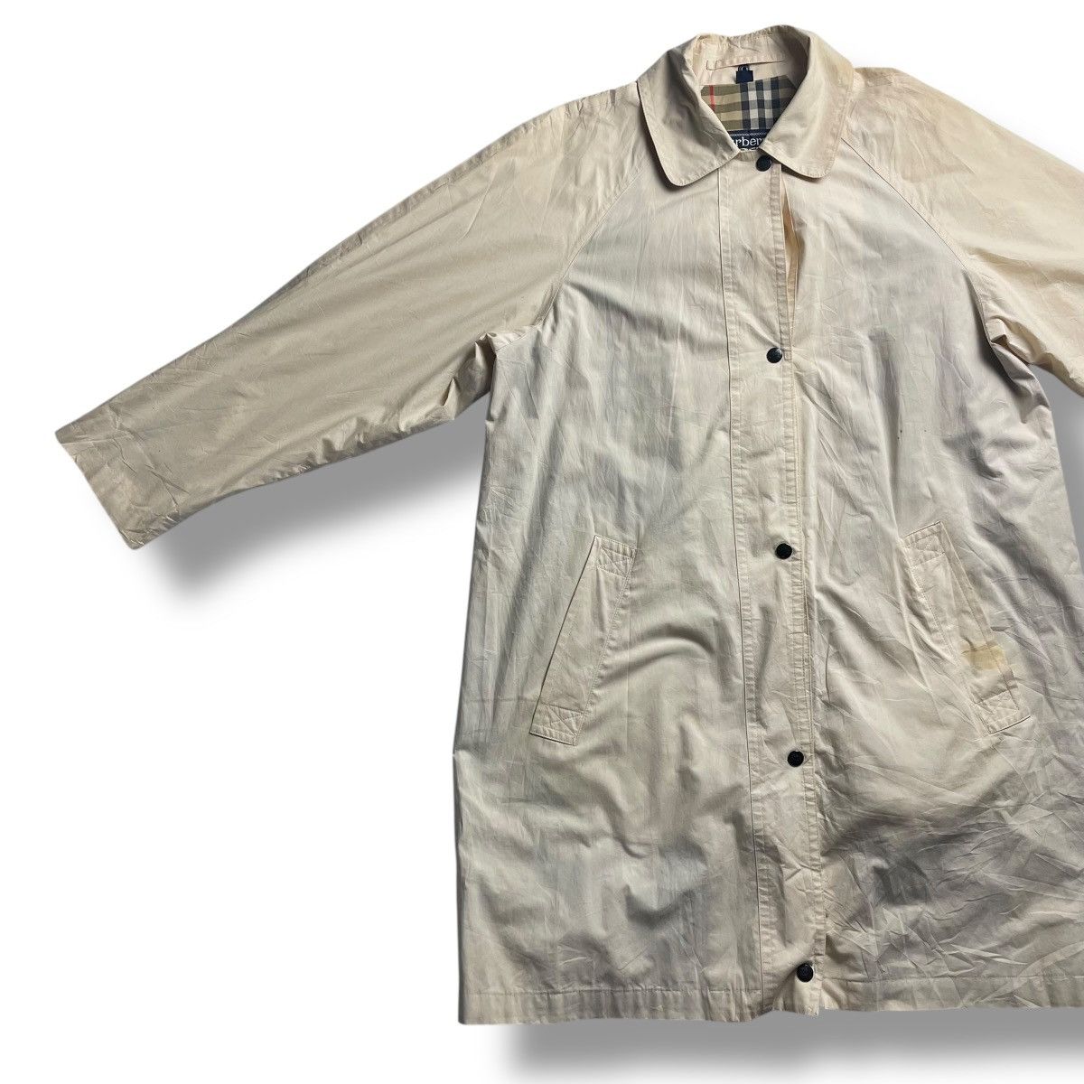 Burberry Prorsum VINTAGE BURBERRY LINED NOVACHECK LONG COAT JACKET Size US L / EU 52-54 / 3 - 7 Thumbnail