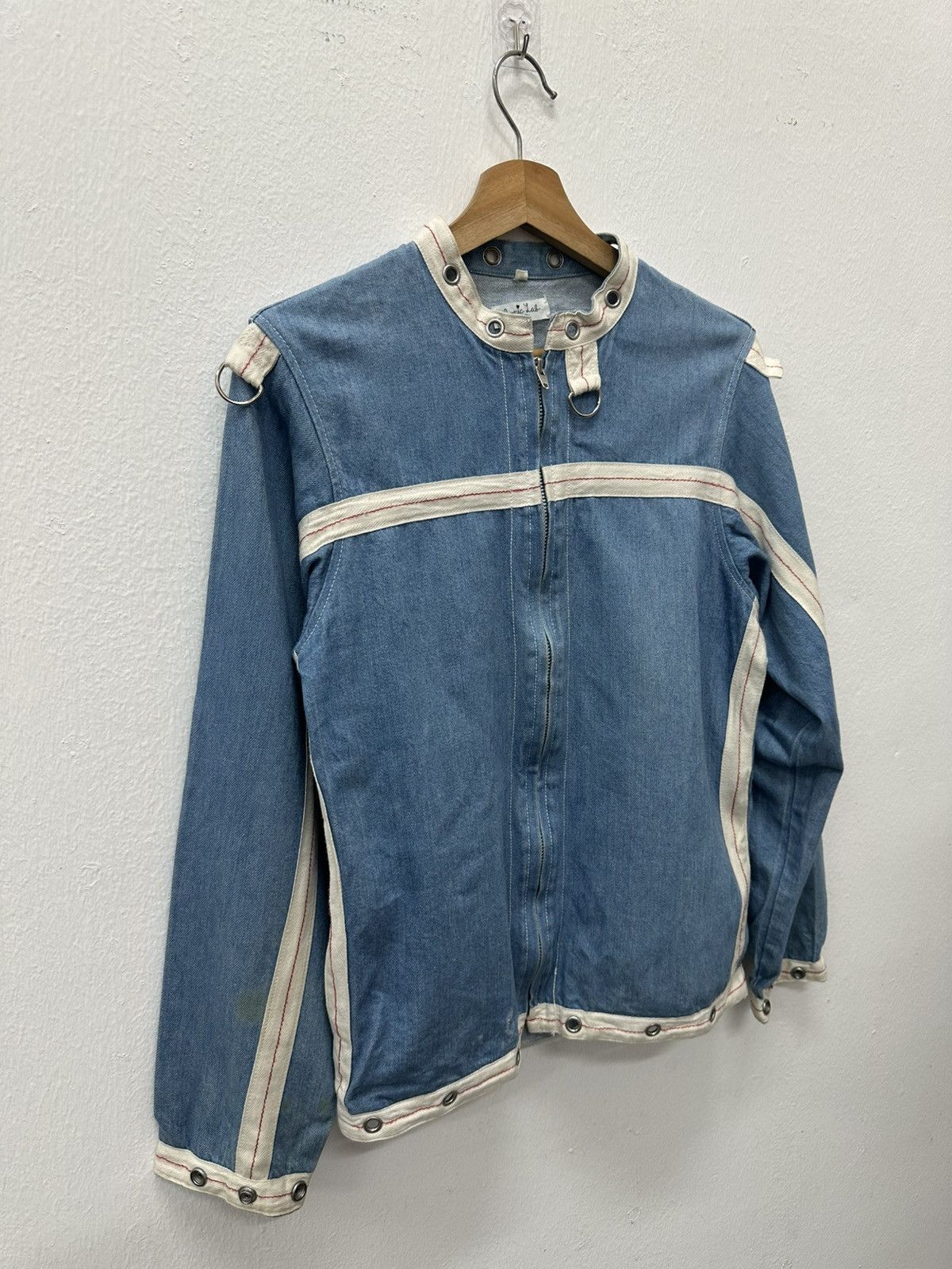 Sonic Lab Sonic Lab (Needles) Nepenthes Denim Zipper Jacket Size US M / EU 48-50 / 2 - 9 Thumbnail
