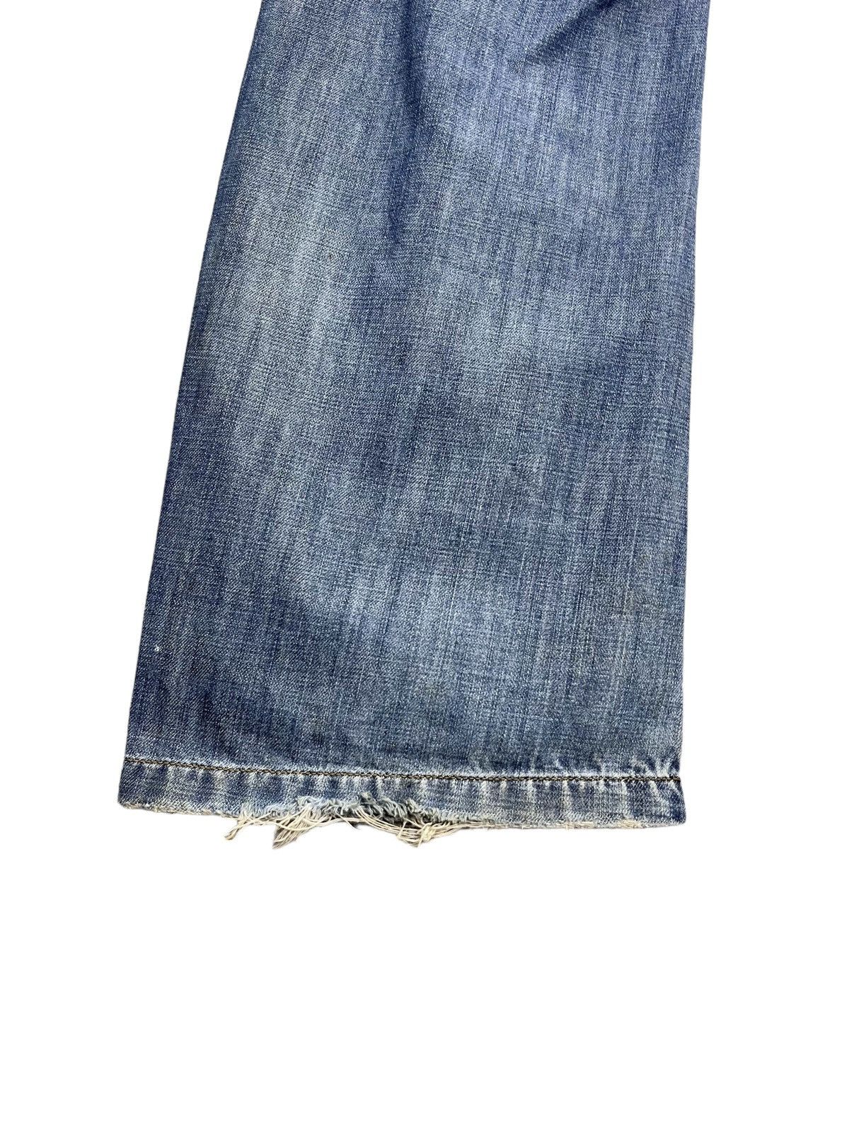 Everlast 🔥Vintage EVERLAST NEW YORK CITY FIGHTLAND Distressed Denim Size US 34 / EU 50 - 13 Thumbnail