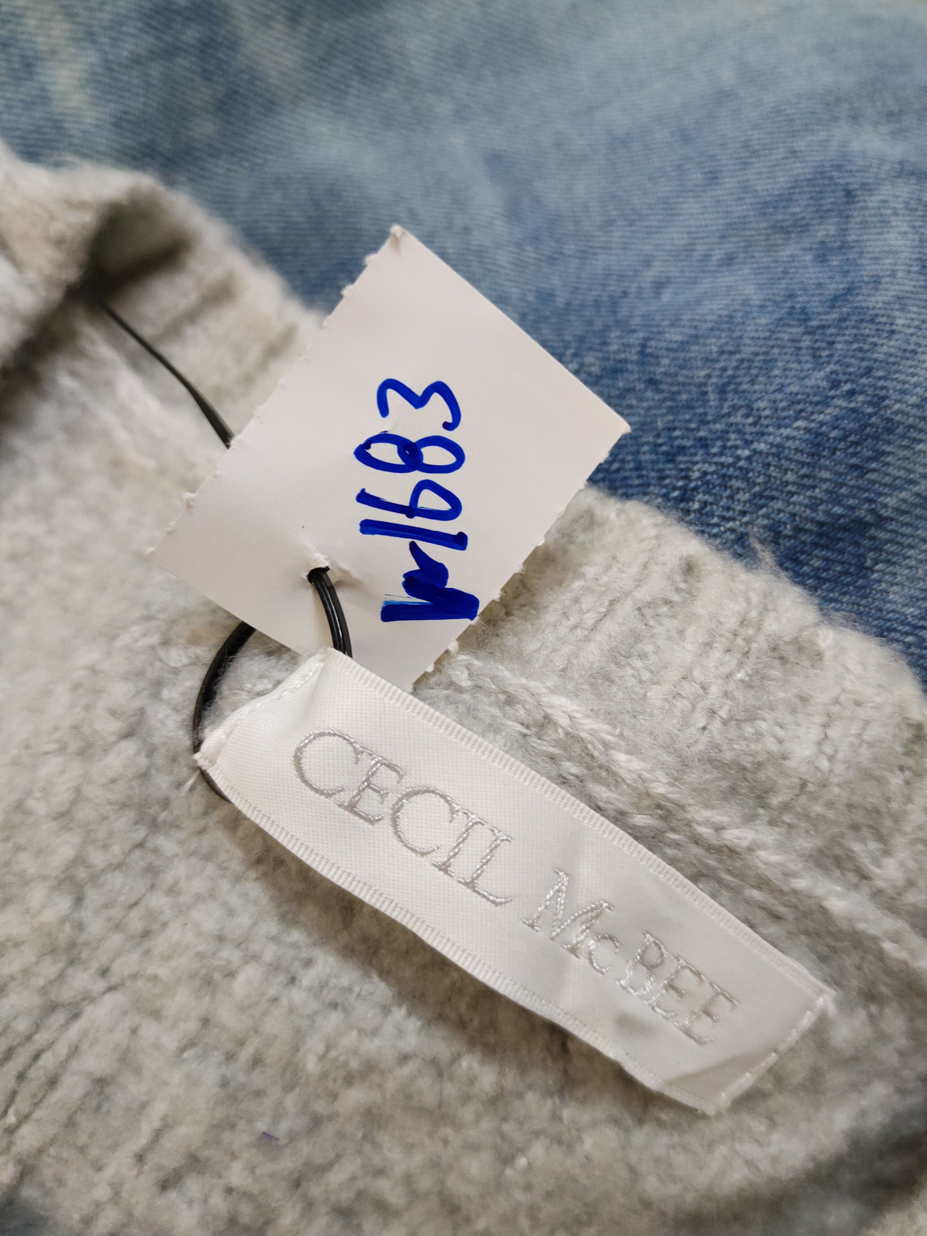 Aran Isles Knitwear × Japanese Brand × Vintage Cecil McBee Light Gray Knitwear Sweatshirts #W1683 Size M / US 6-8 / IT 42-44 - 12 Thumbnail