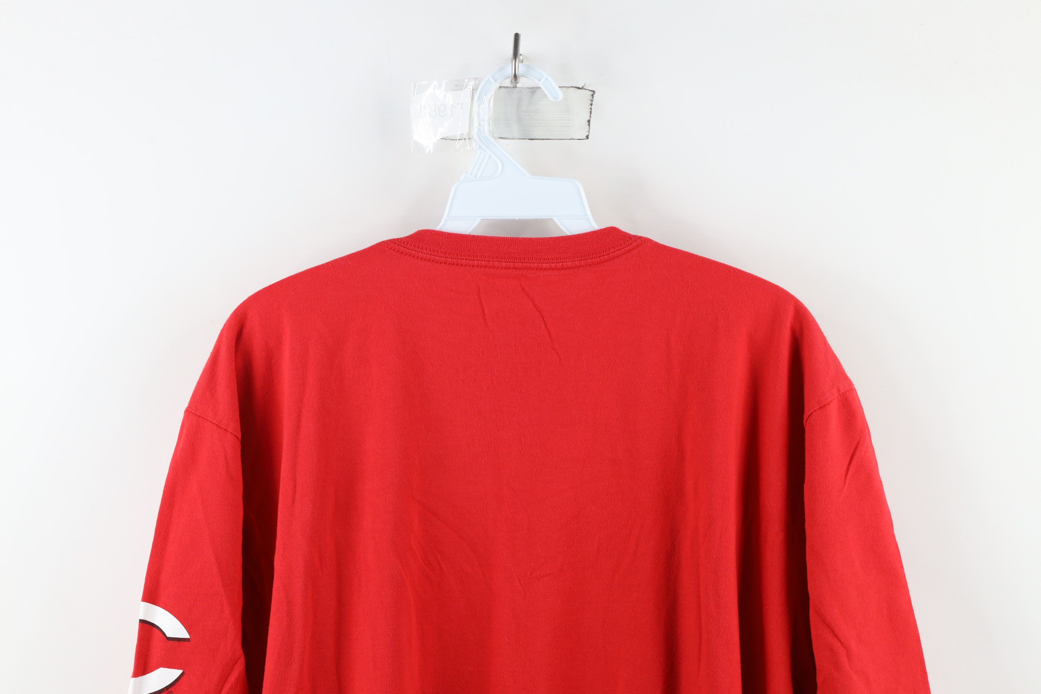 Nike × Vintage Vintage Y2K Nike Swoosh Cincinnati Reds Baseball T-Shirt Size US XL / EU 56 / 4 - 11 Thumbnail