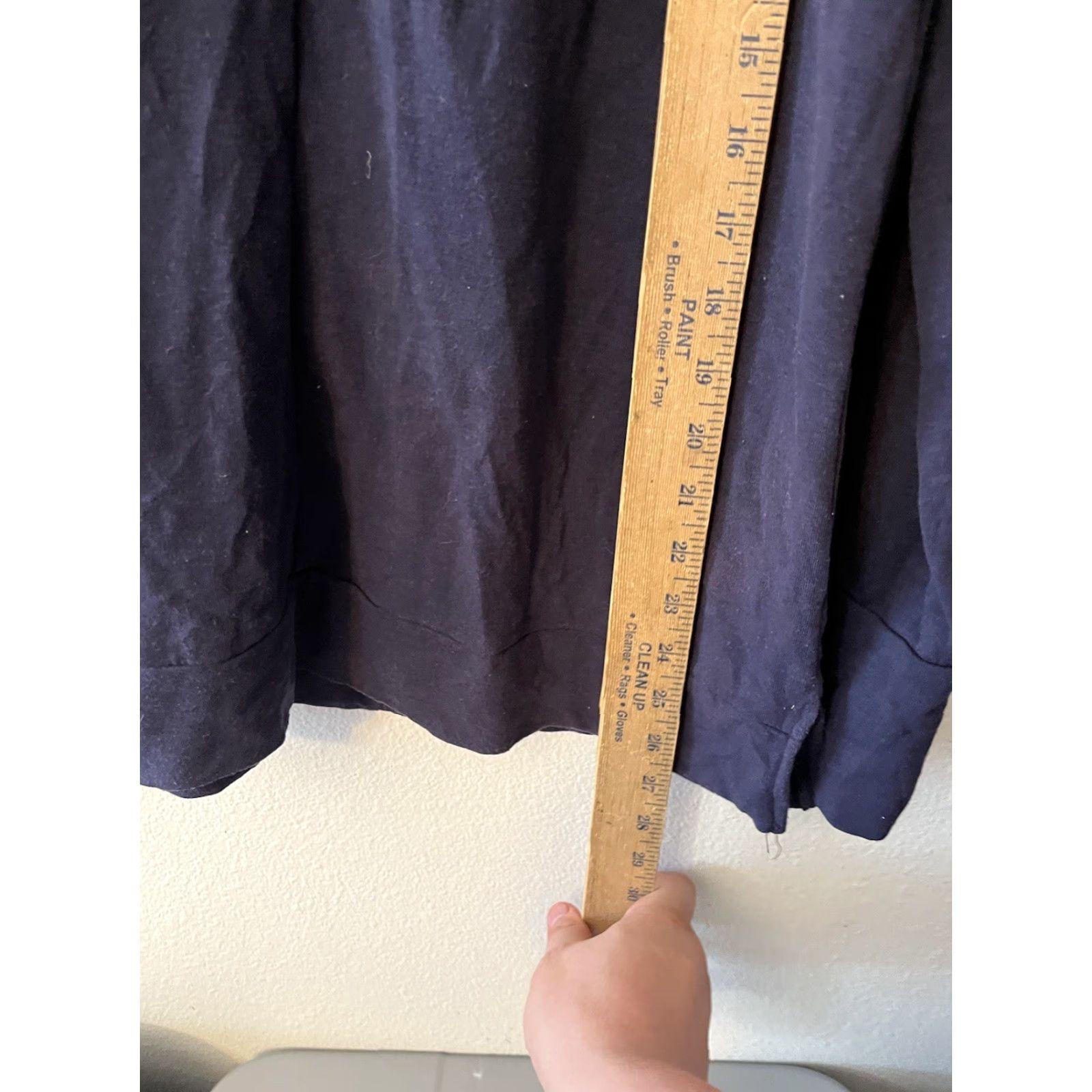 Vintage Cable & Gauge Sweatshirt Womens Medium Blue Hooded V-Neck Pullover Sweatshirt Regular M Adult Womens Size M / US 6-8 / IT 42-44 - 4 Thumbnail