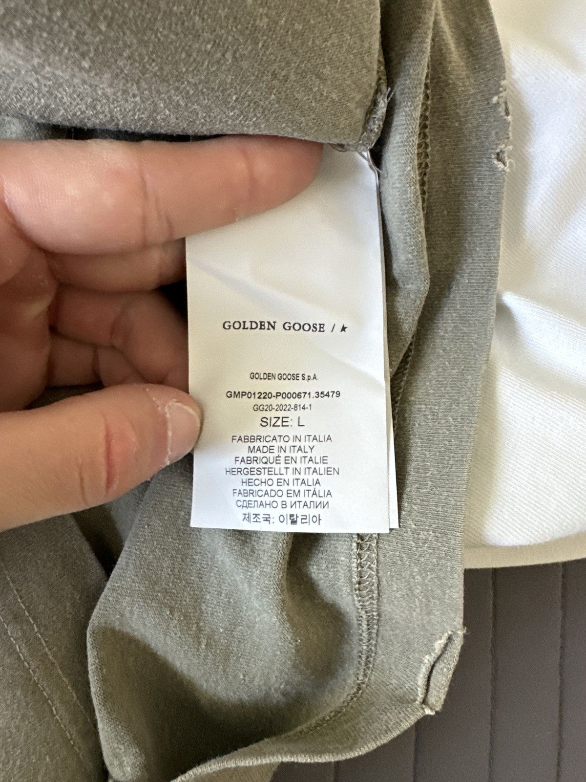 Golden Goose Golden Goose T shirt Size US L / EU 52-54 / 3 - 3 Thumbnail