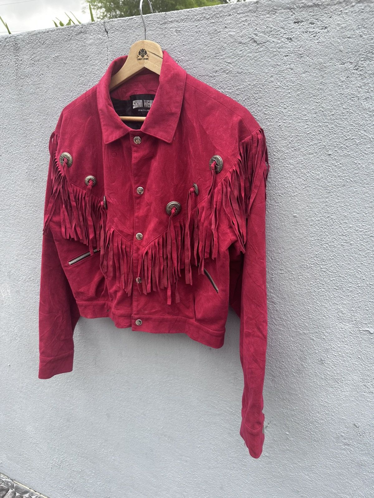 If Six Was Nine Skin Head Of Harajuku Crop Western Jacket Size US S / EU 44-46 / 1 - 3 Thumbnail