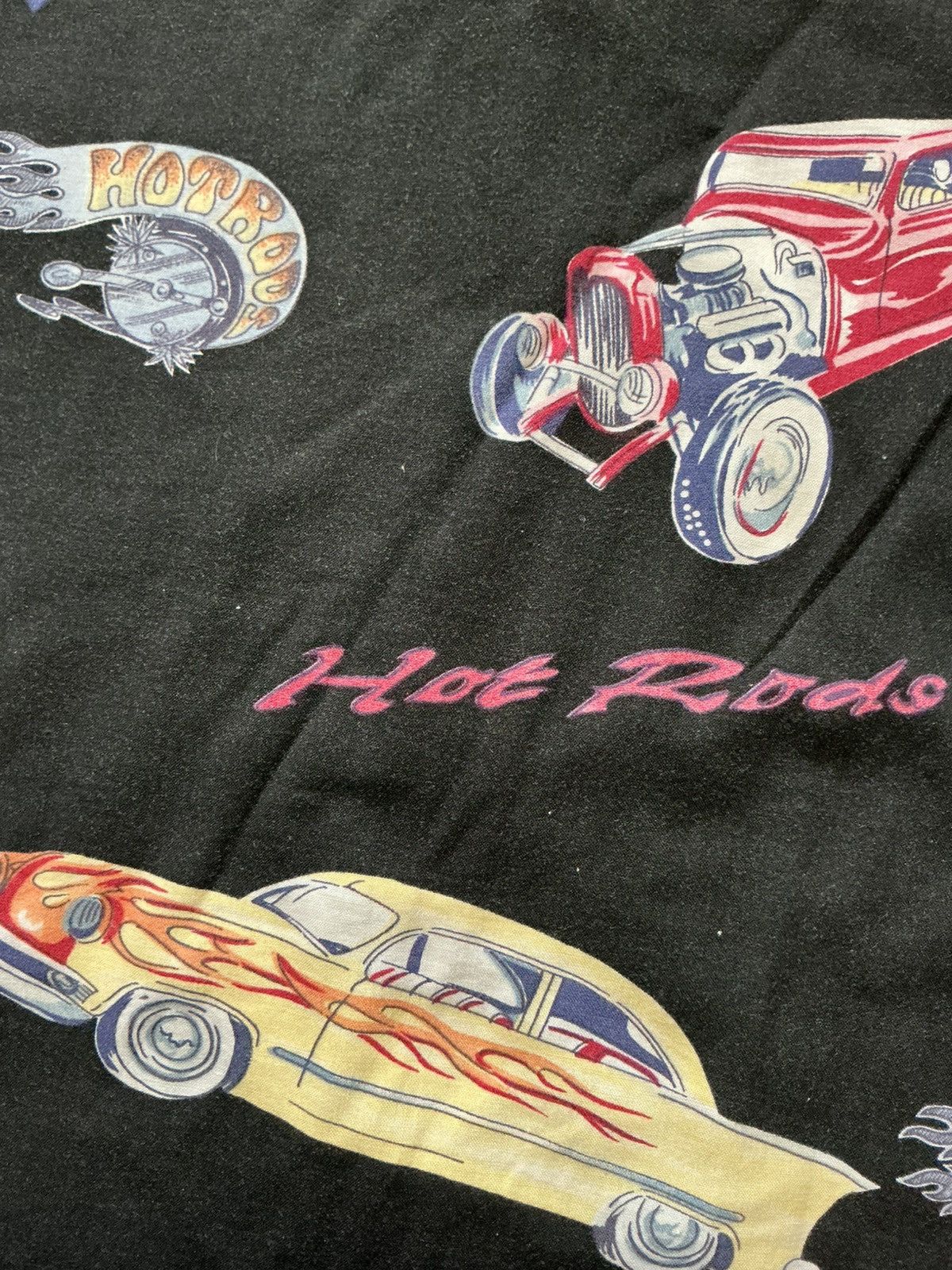 Vintage Vintage Bluewater Wear Hot Rods Cars Racing Hawaiian Shirt Size US XXL / EU 58 / 5 - 8 Thumbnail