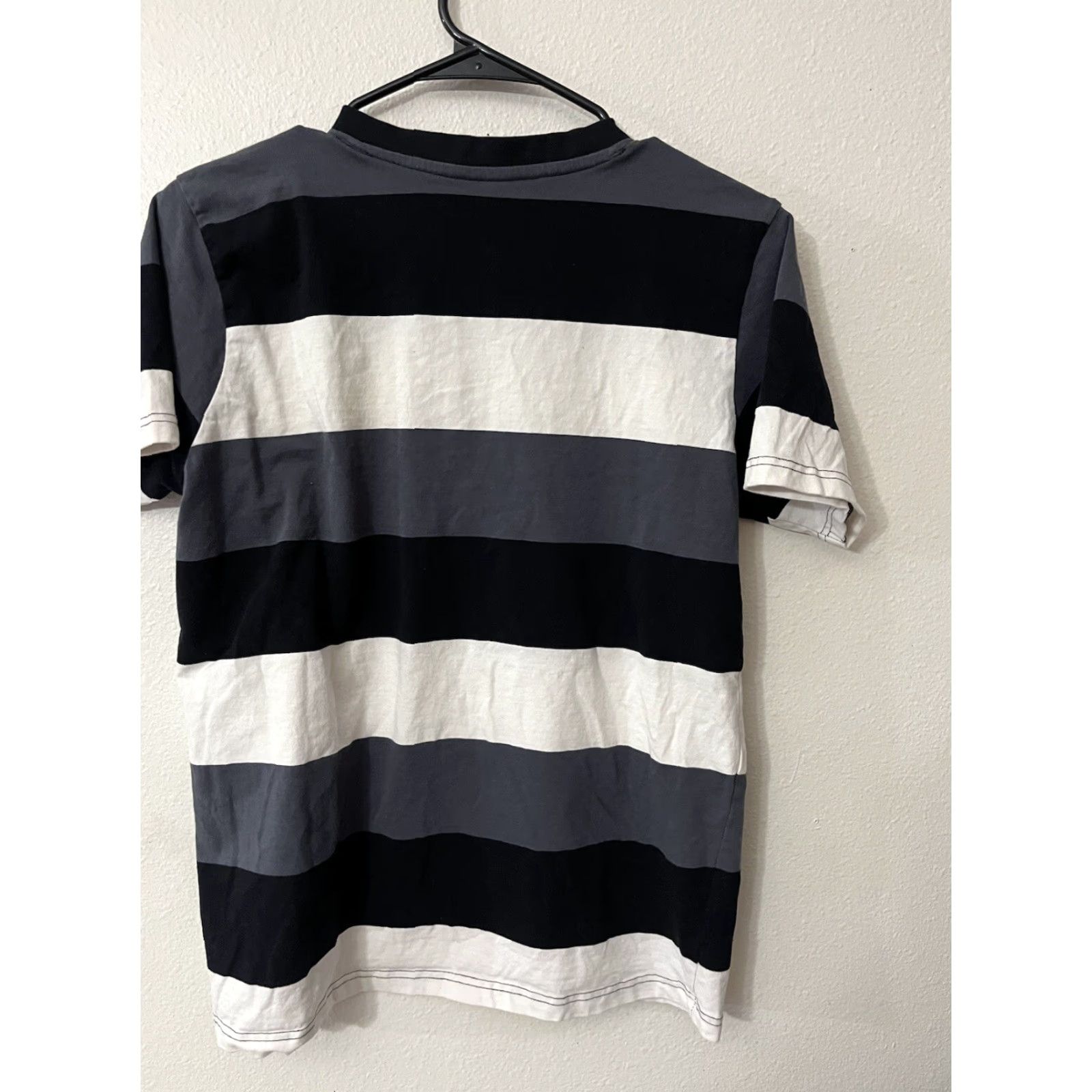 Vintage Steves Jeans Mens Small Shirt Black White Grey Size US S / EU 44-46 / 1 - 5 Thumbnail