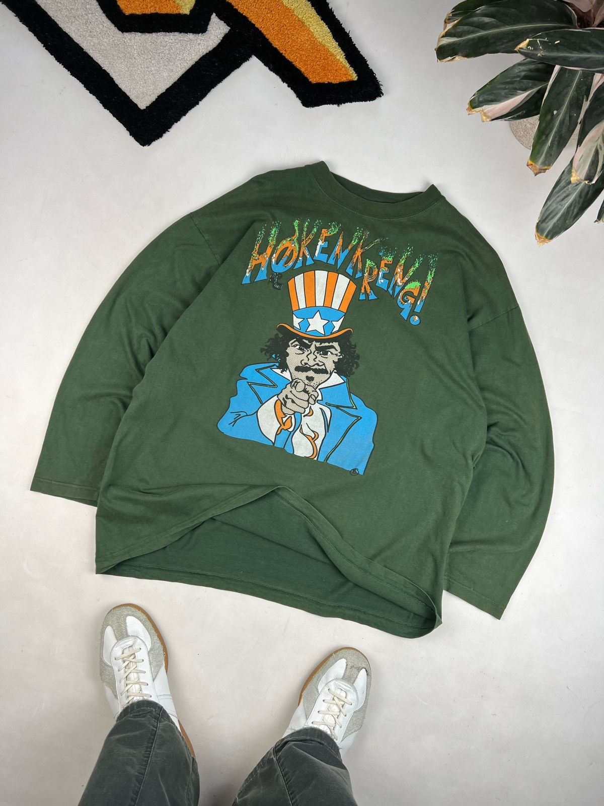 Band Tees × Vintage Vintage 1998 Normaal tour t-shirt Hoken Kreng long sleeve Size US XL / EU 56 / 4 - 1 Thumbnail