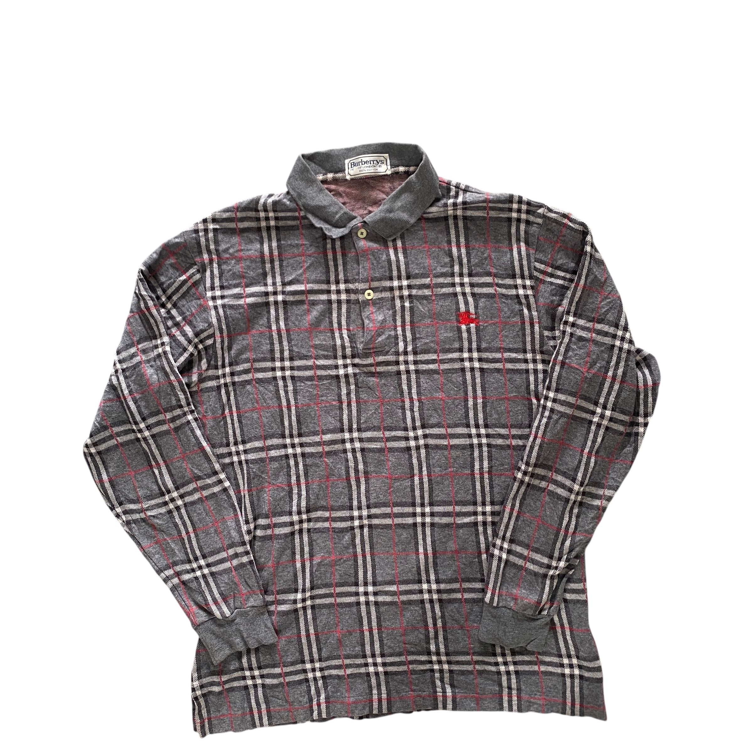 Burberry × Luxury Vintage 90s Thomas Burberry Long Sleeve