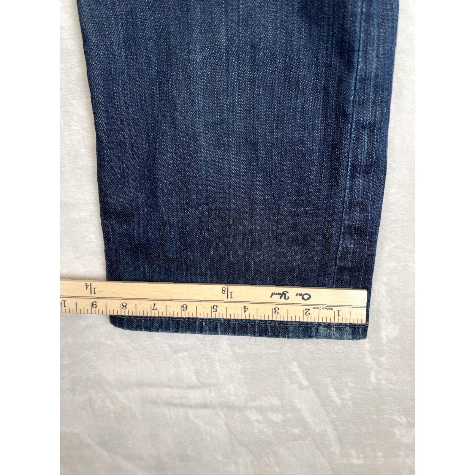 Denime Joes Jeans Jeans Women's 31 Blue Denim Petite Fit Bootcut Stretch Denim Pocket Zip Fly 5-Pocket Womens Size 24" / US 00 / IT 34 - 7 Thumbnail