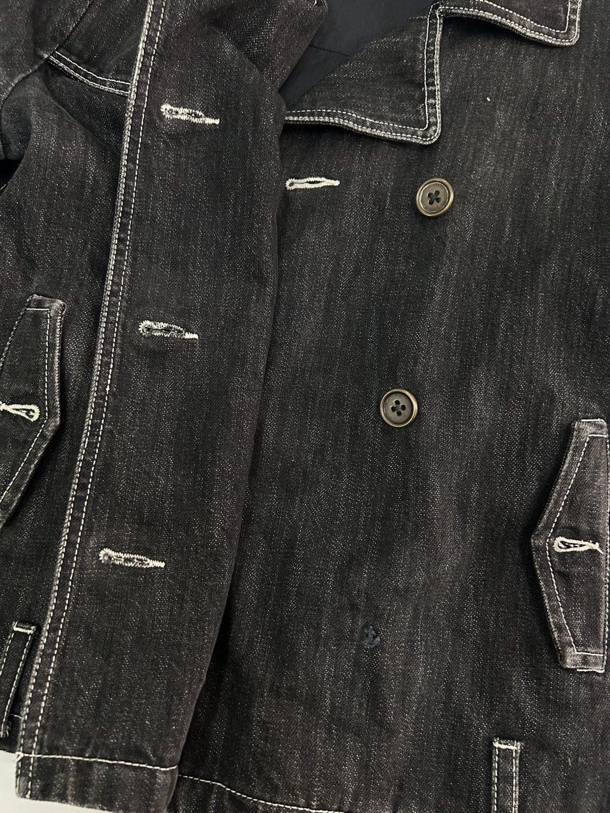 Japanese Brand × Vintage 💥vintage japanese denim jacket punk style Size US S / EU 44-46 / 1 - 8 Thumbnail