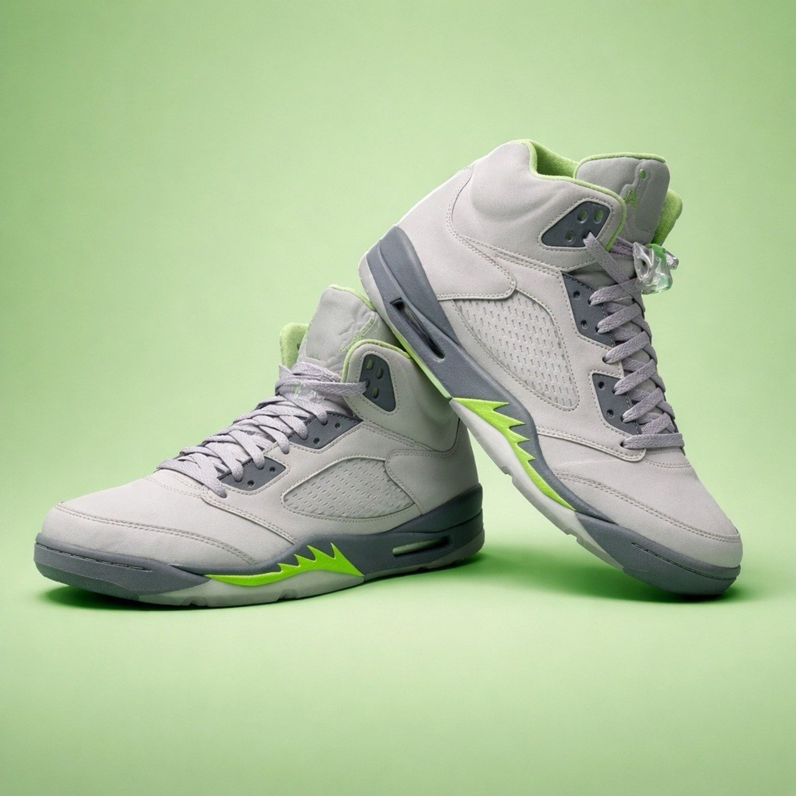 Jordan Brand Size 14 Nike Air Jordan 5 Retro Green Bean DM9014-003 No Box Size US 14 / EU 47 - 1 Thumbnail