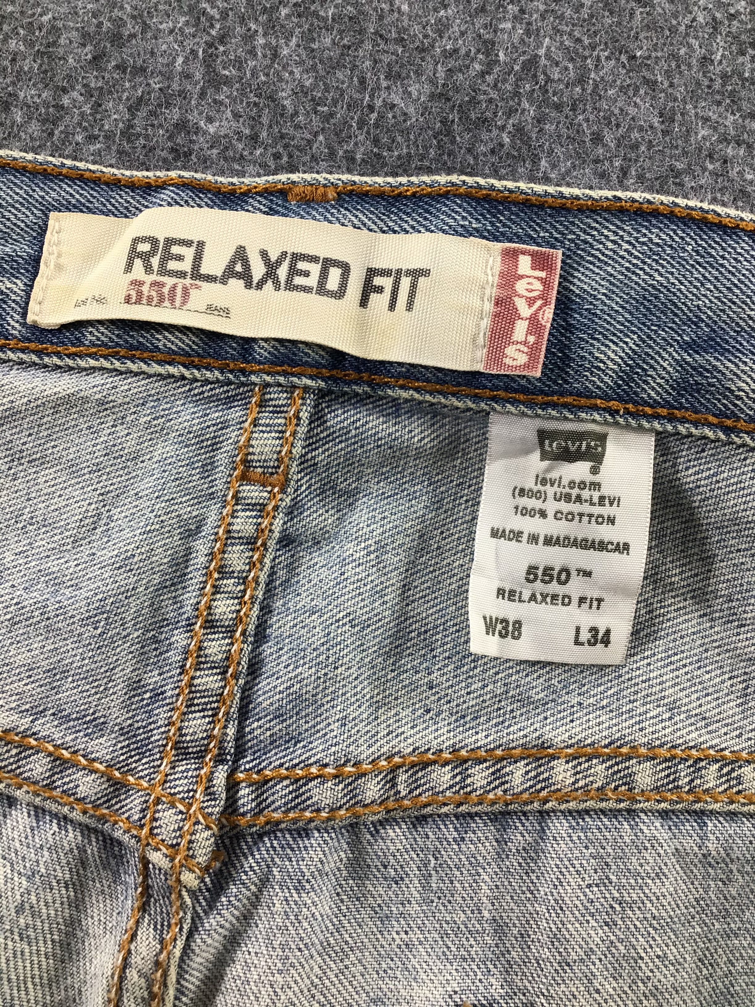 Levi's Vintage Levis 550 Jeans-J803 Size US 39 - 9 Thumbnail